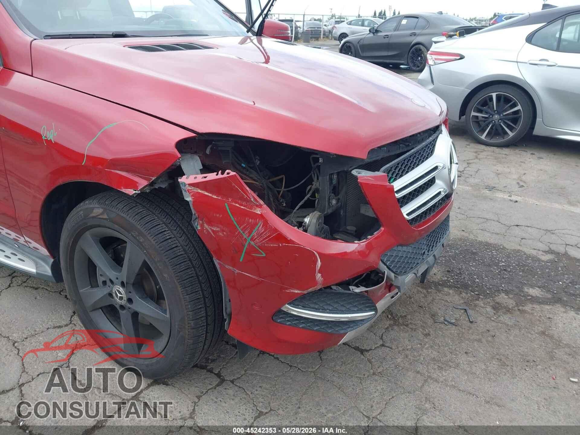 MERCEDES-BENZ GLE 350 2017 - 4JGDA5HB0HA918883