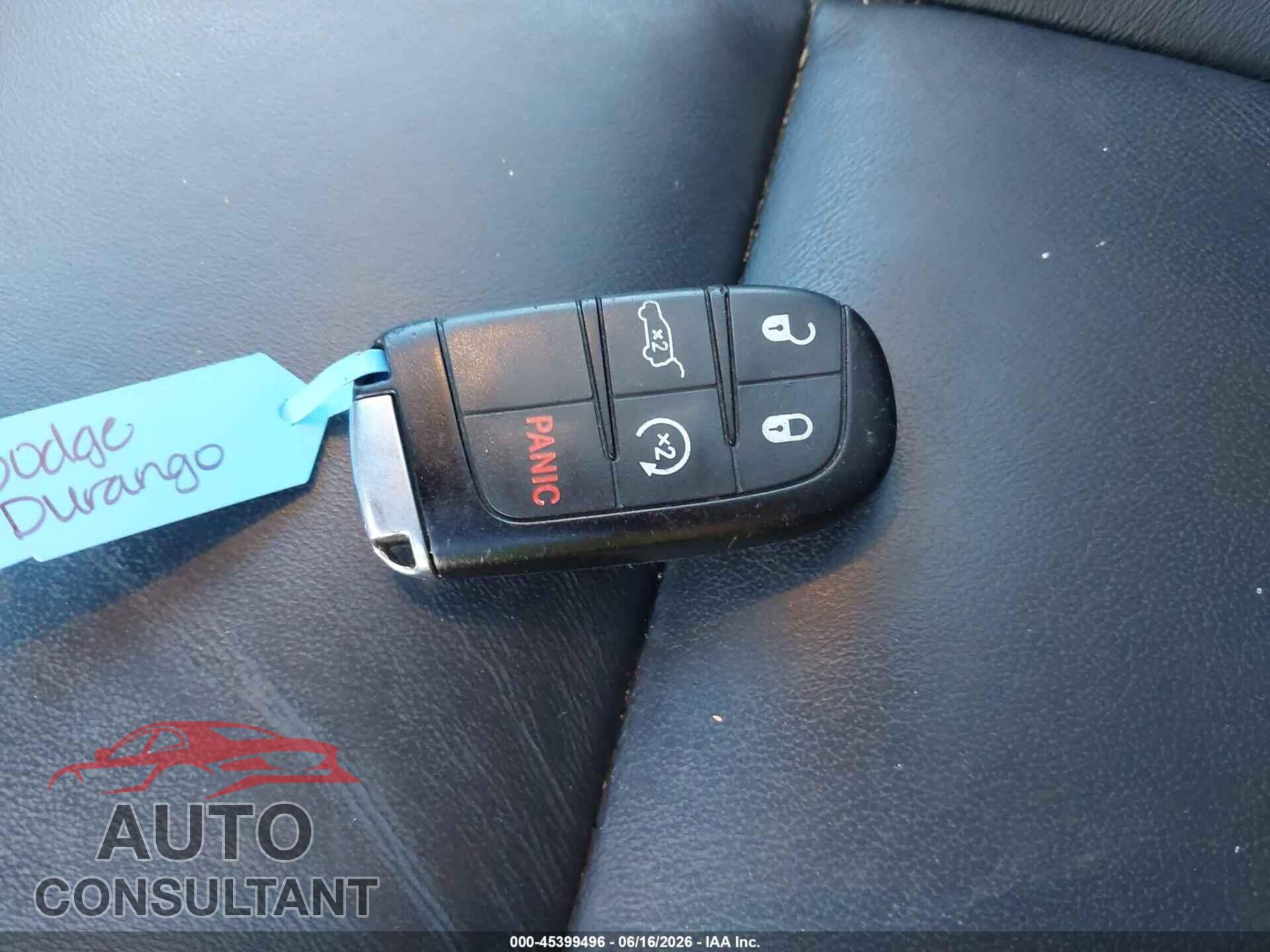 DODGE DURANGO 2017 - 1C4RDJDG3HC893641