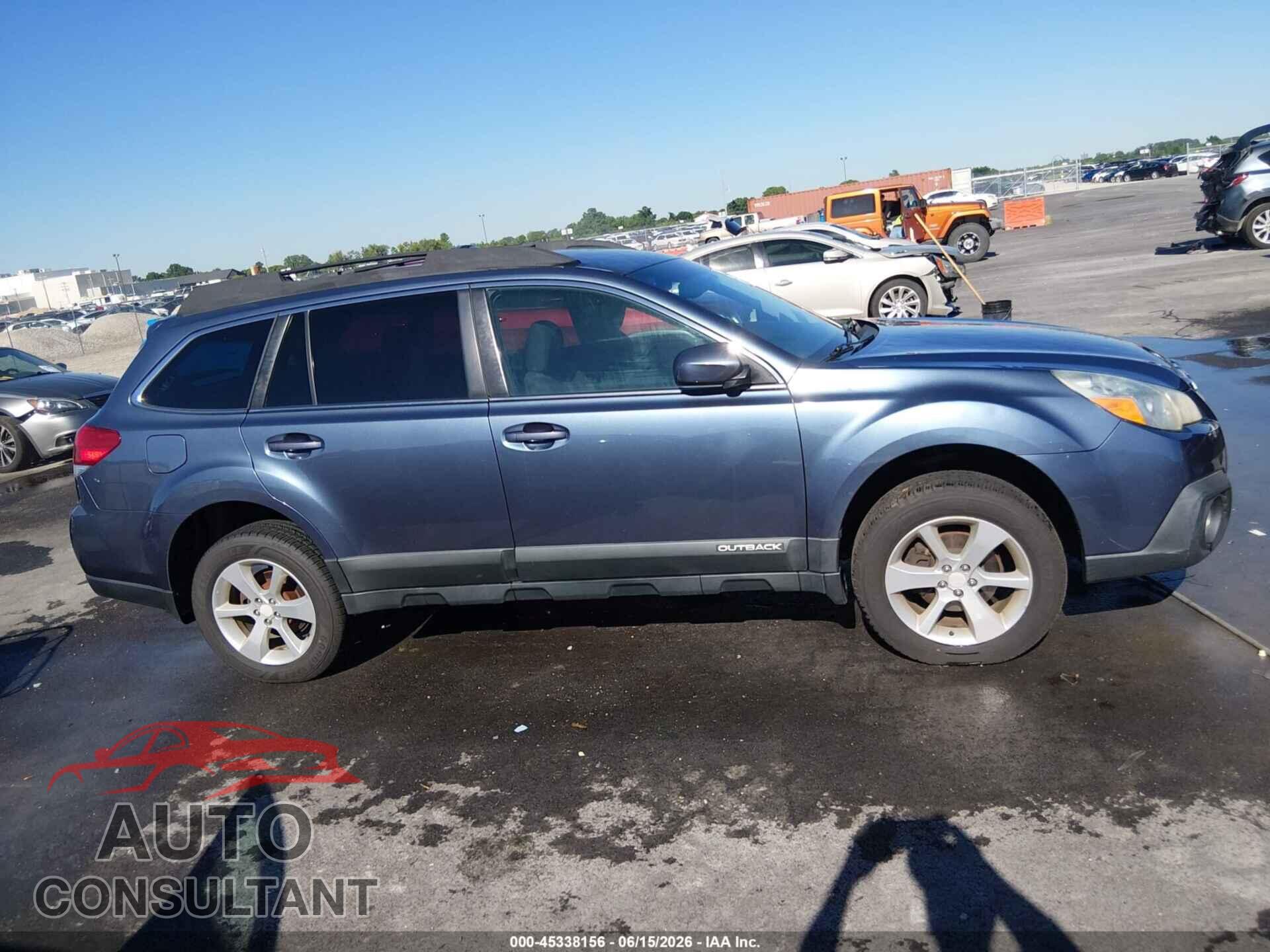 SUBARU OUTBACK 2013 - 4S4BRCCC4D3306530
