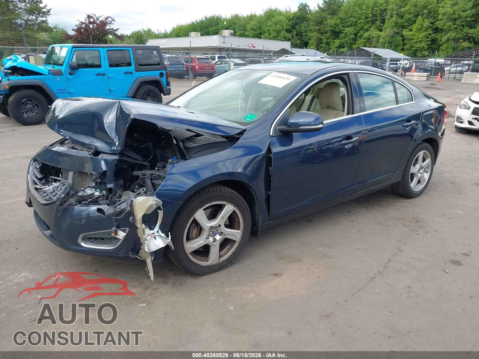VOLVO S60 2012 - YV1622FS8C2129065