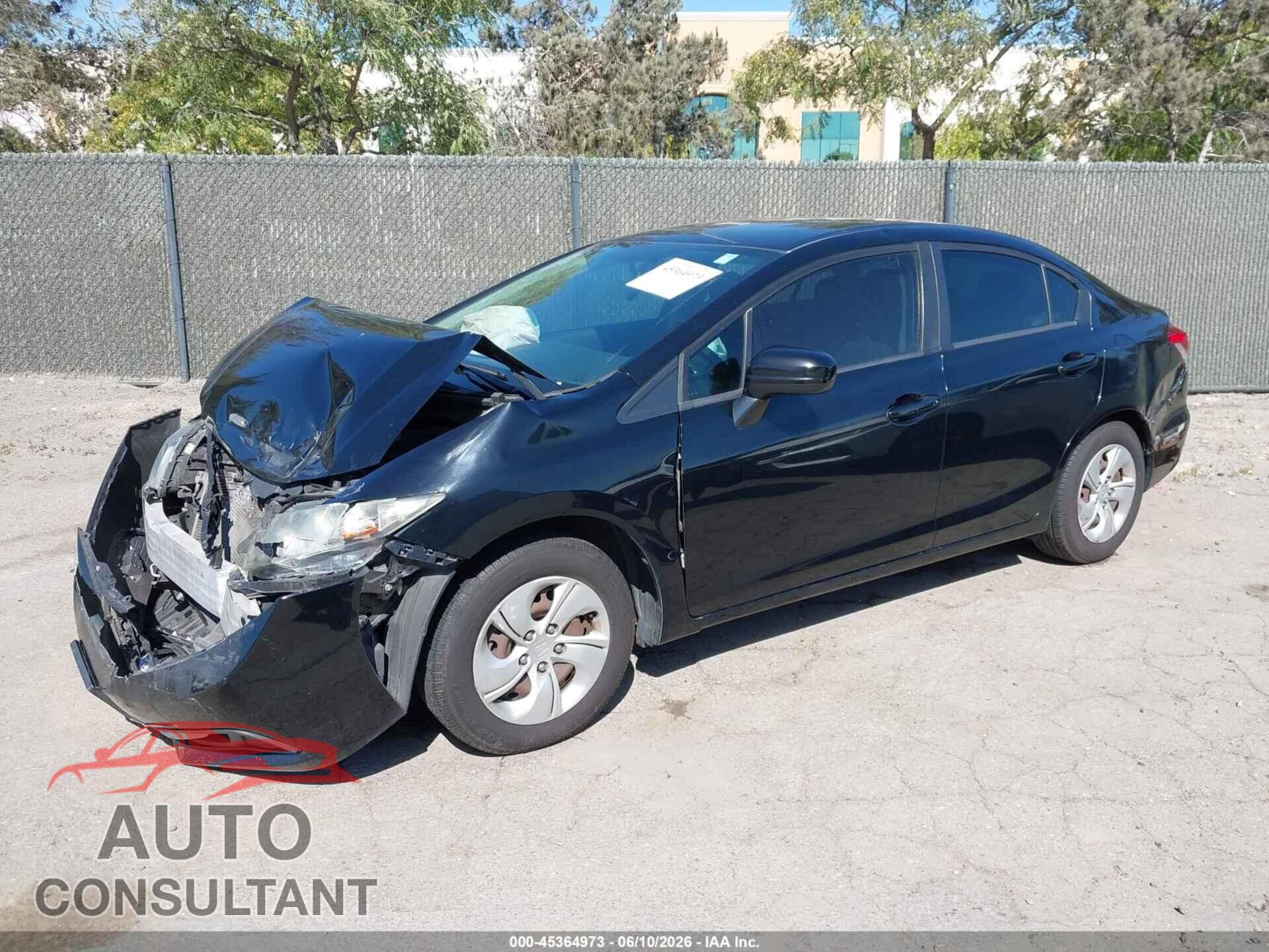 HONDA CIVIC 2015 - 19XFB2F55FE202223