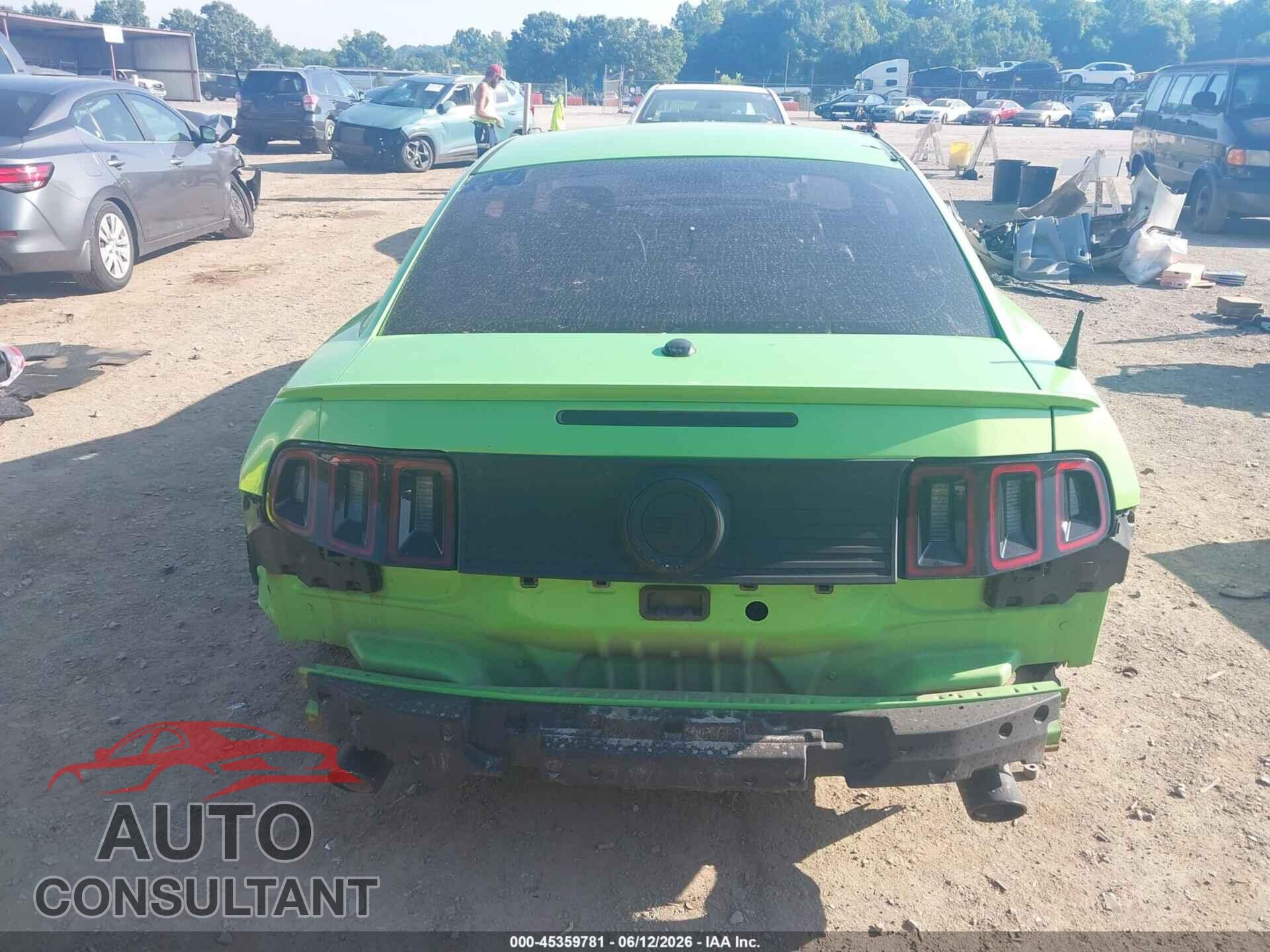 FORD MUSTANG 2014 - 1ZVBP8CF3E5256076
