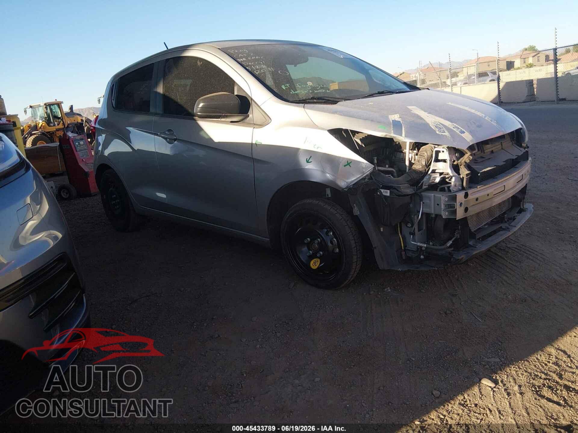 CHEVROLET SPARK 2019 - KL8CB6SA9KC746747