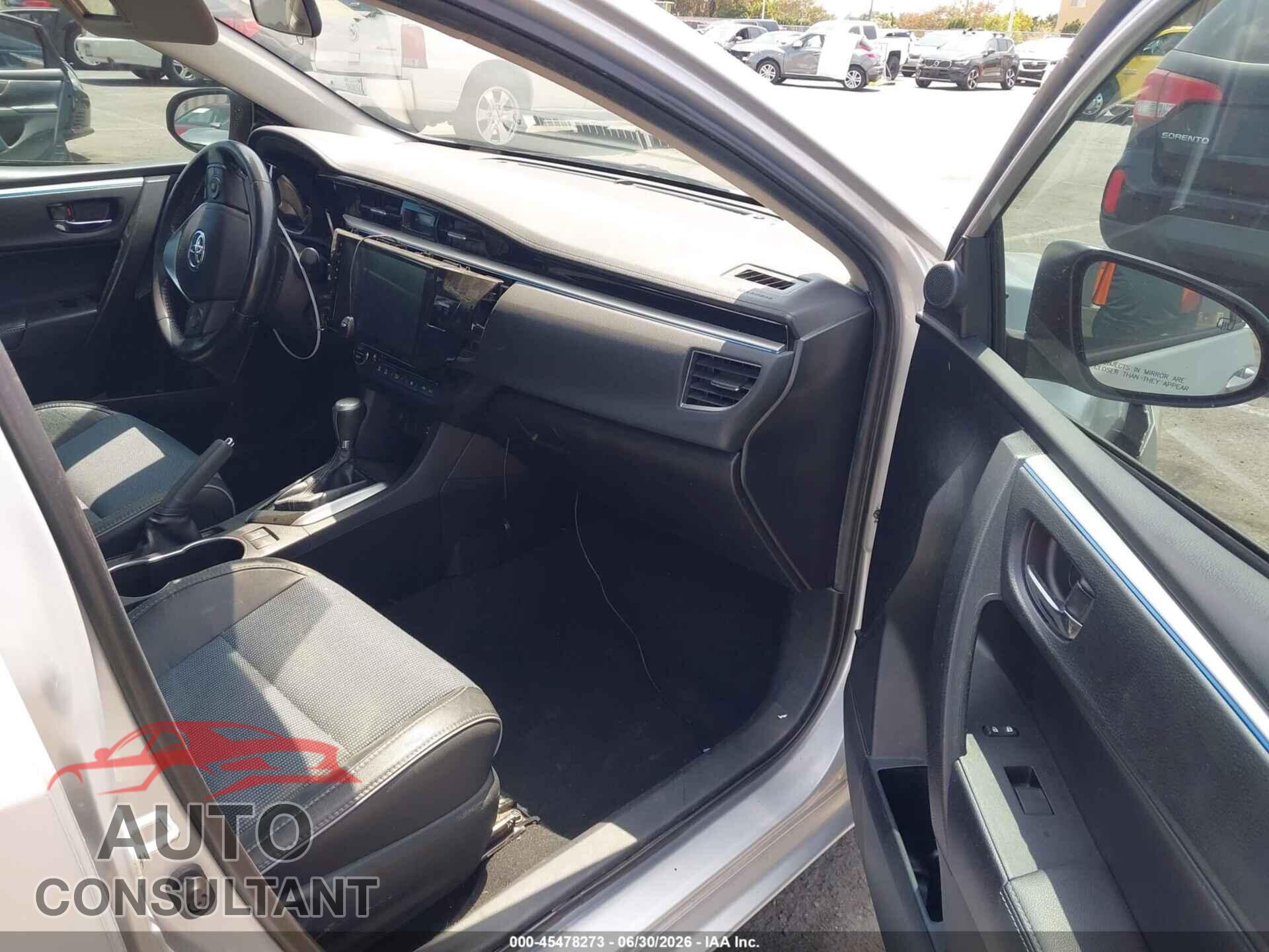 TOYOTA COROLLA 2014 - 2T1BURHEOECO96176
