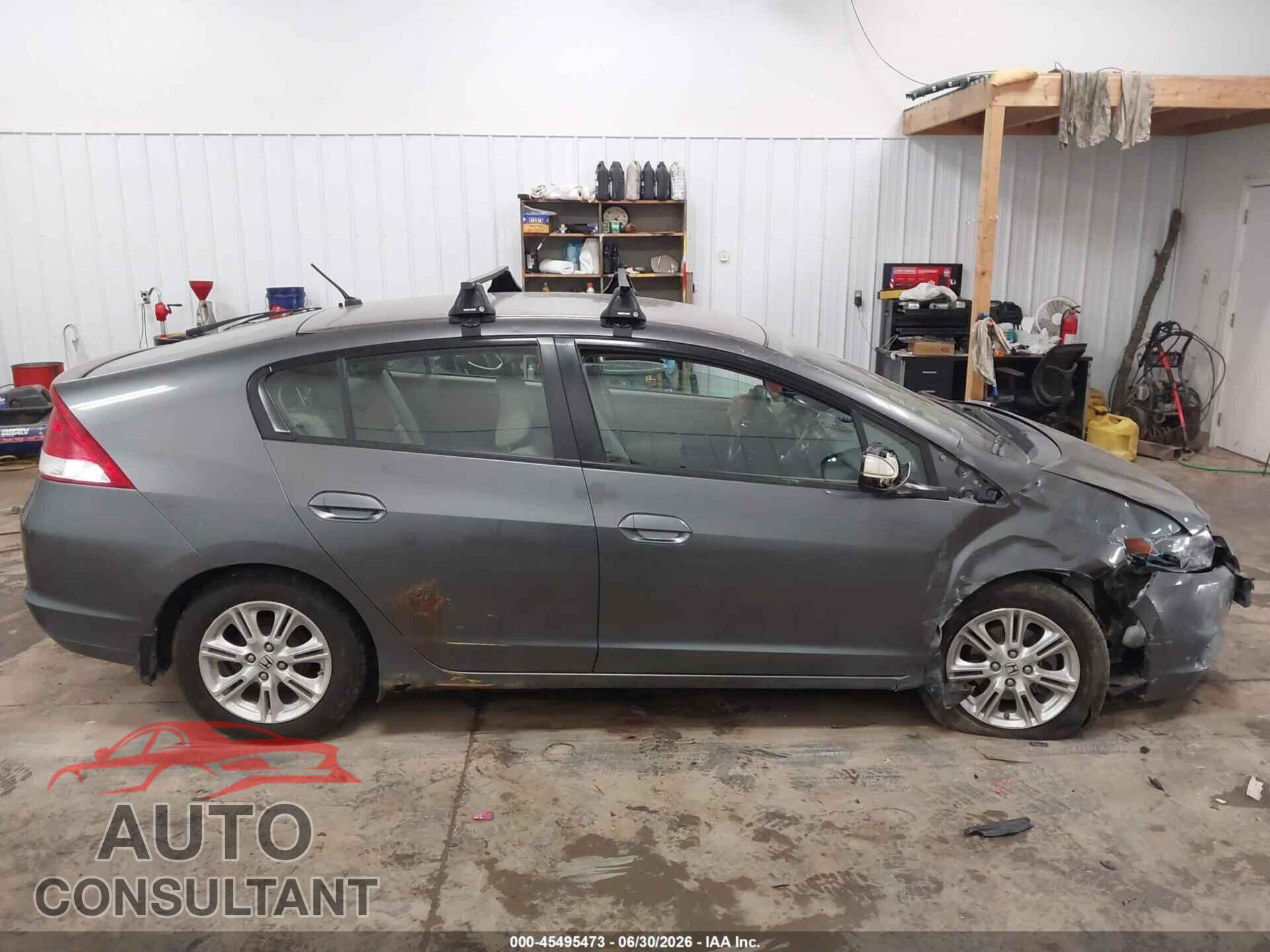 HONDA INSIGHT 2010 - JHMZE2H70AS002504