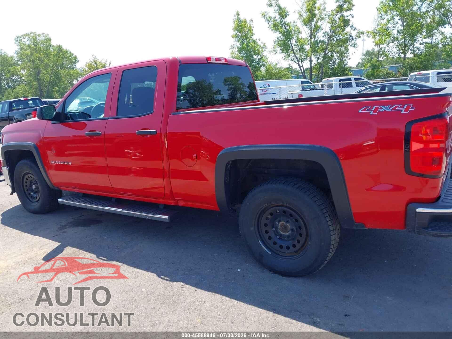 CHEVROLET SILVERADO 1500 2014 - 1GCVKREC1EZ122232
