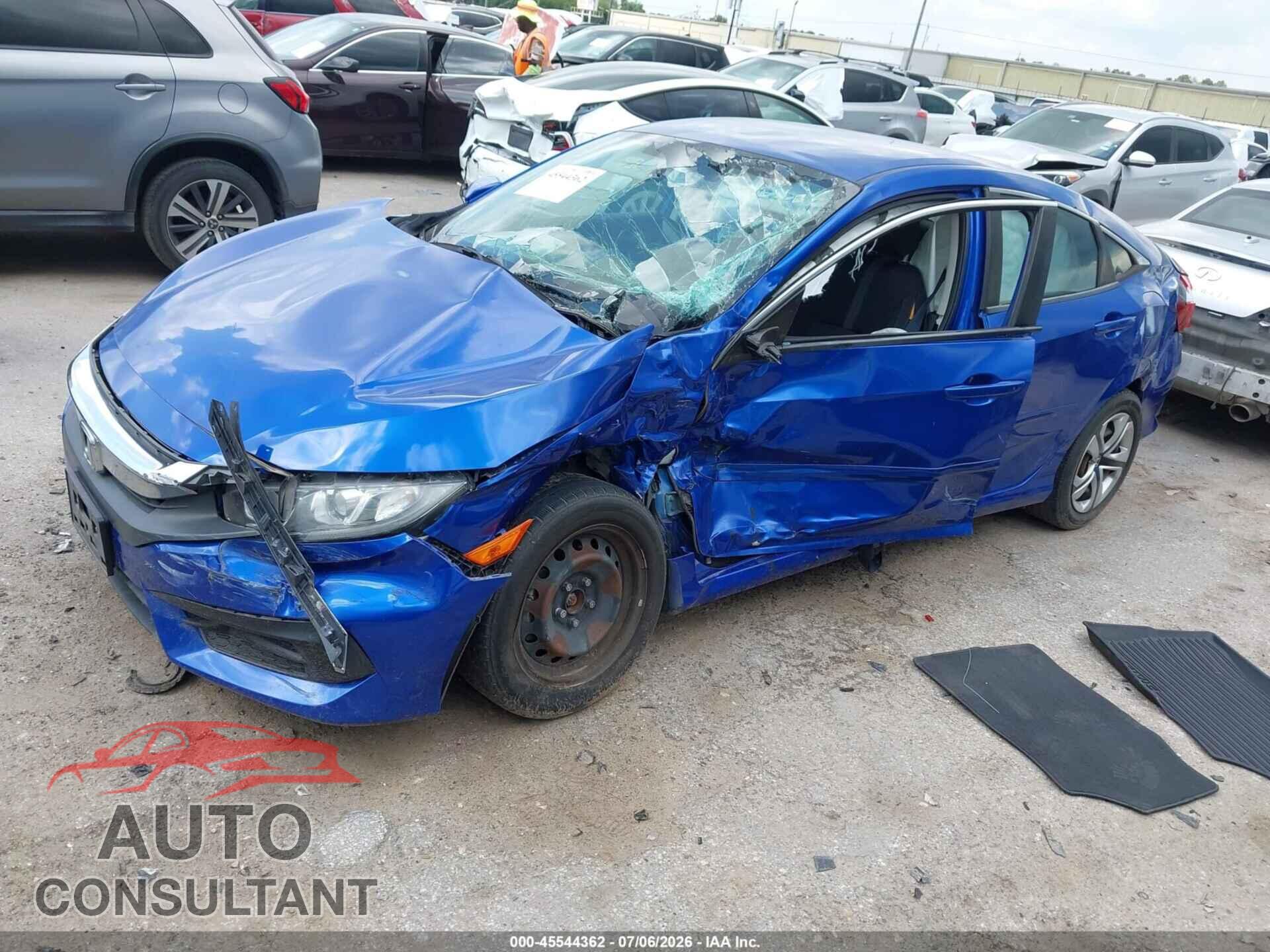 HONDA CIVIC 2016 - 2HGFC2F54GH552124