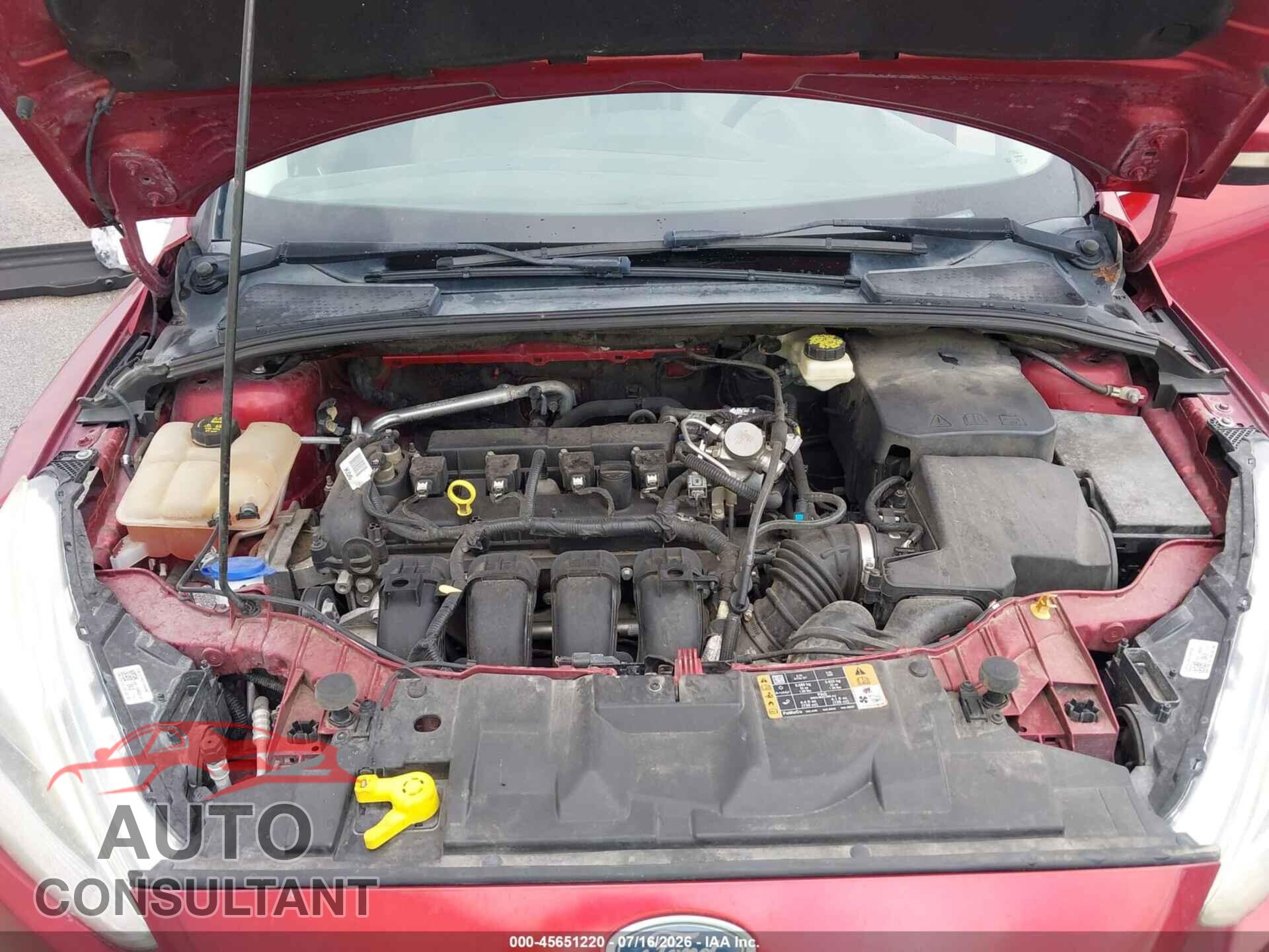 FORD FOCUS 2017 - 1FADP3N26HL272870