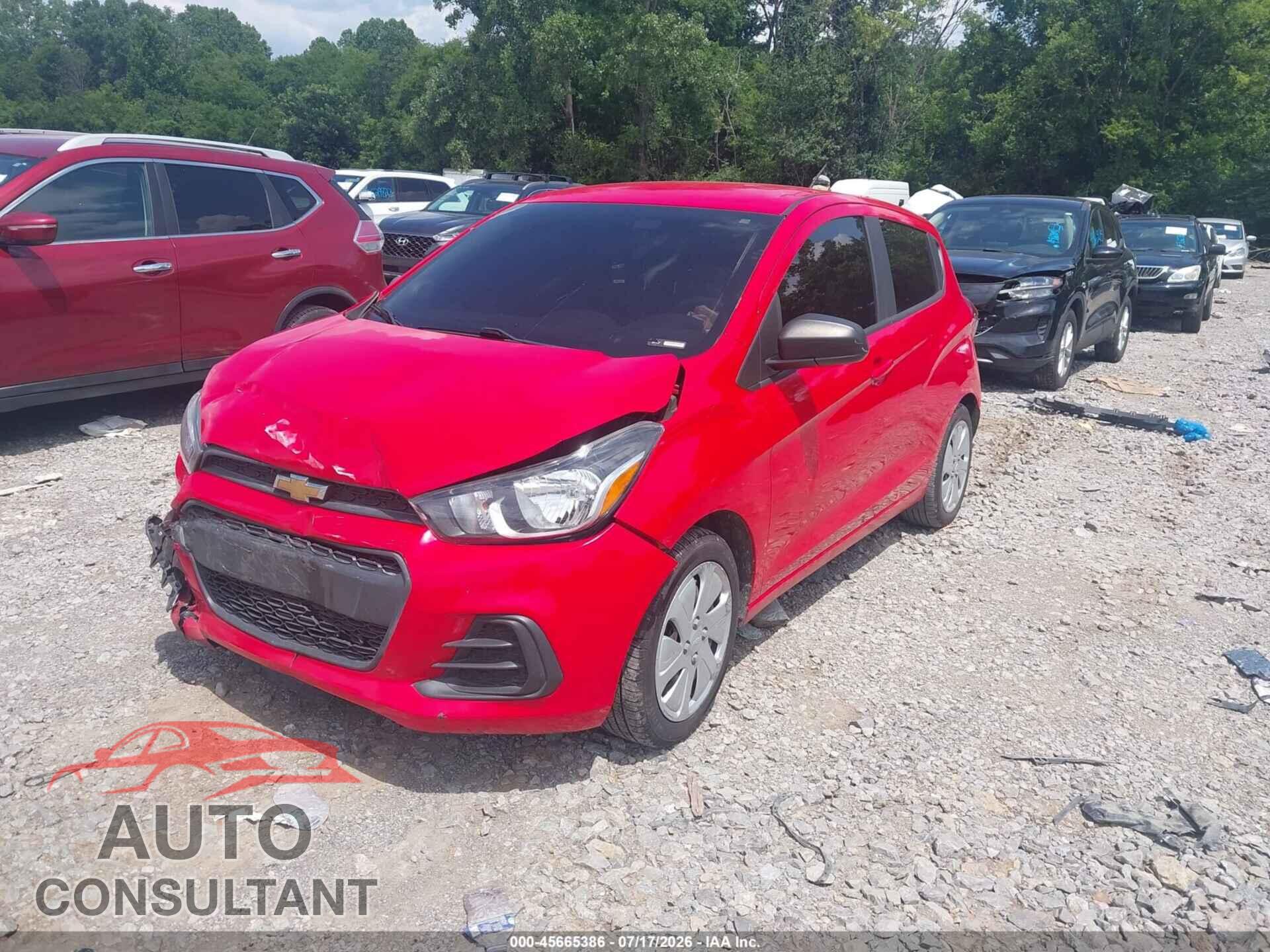 CHEVROLET SPARK 2017 - KL8CB6SAXHC772346