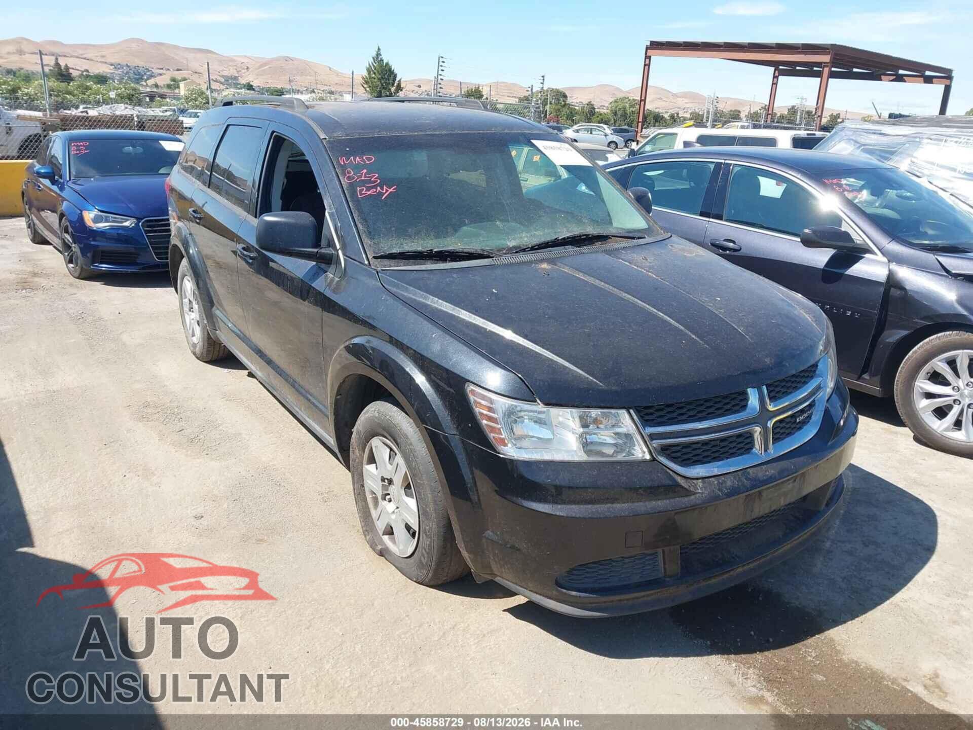 DODGE JOURNEY 2011 - 3D4PG4FB0BT530875
