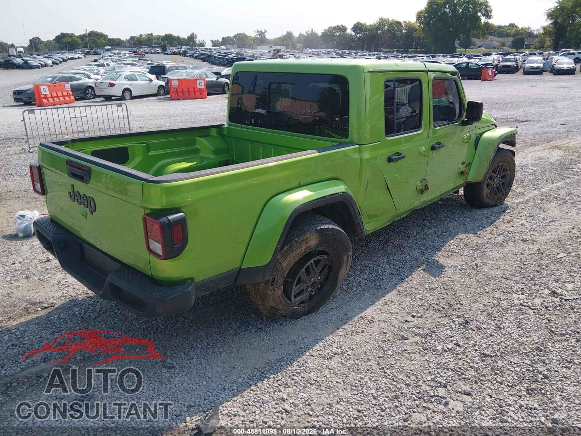 JEEP GLADIATOR 2025 - 1C6PJTAG6SL529602