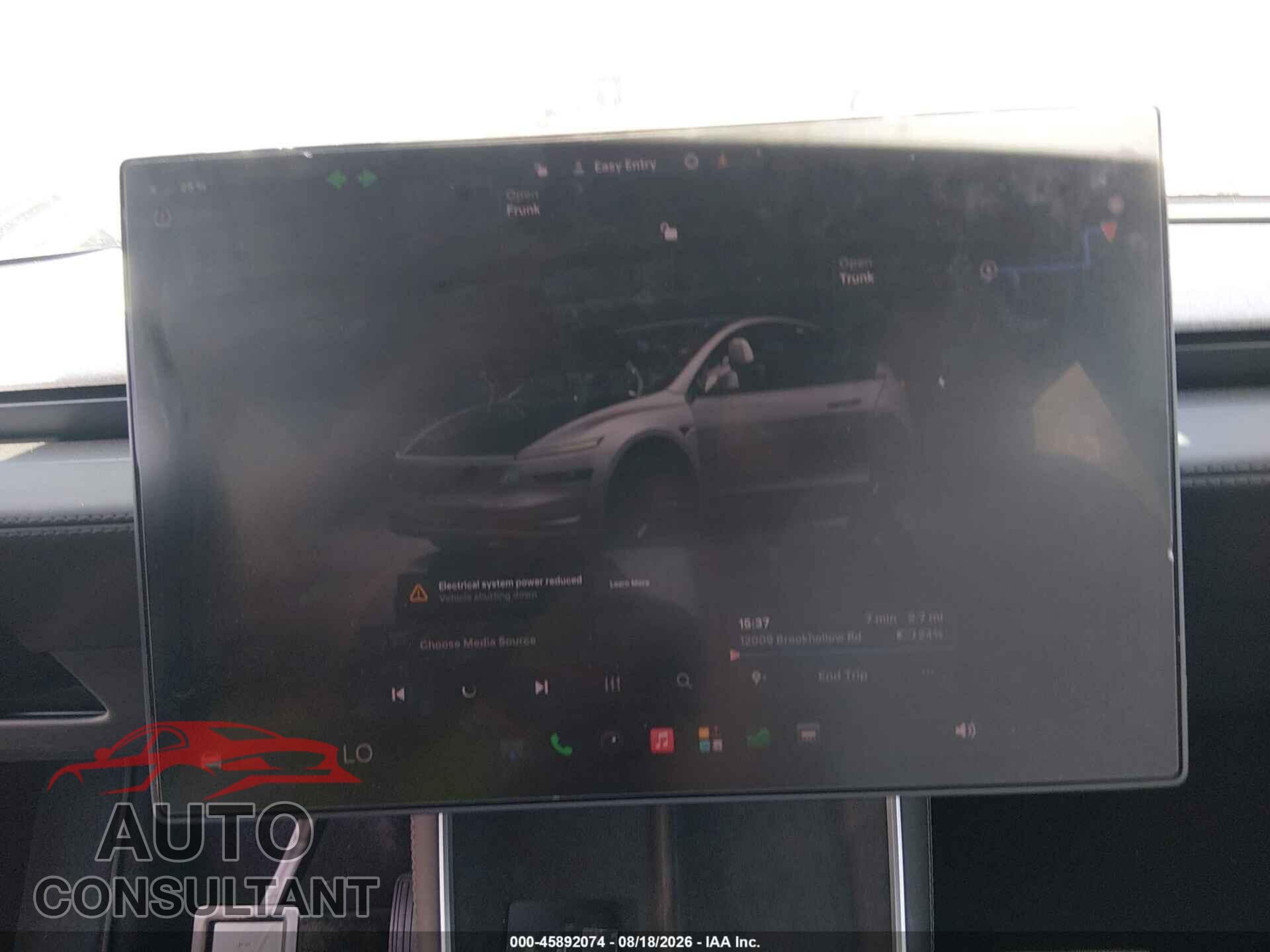 TESLA MODEL Y 2026 - 7SAYGDEEXTA707784