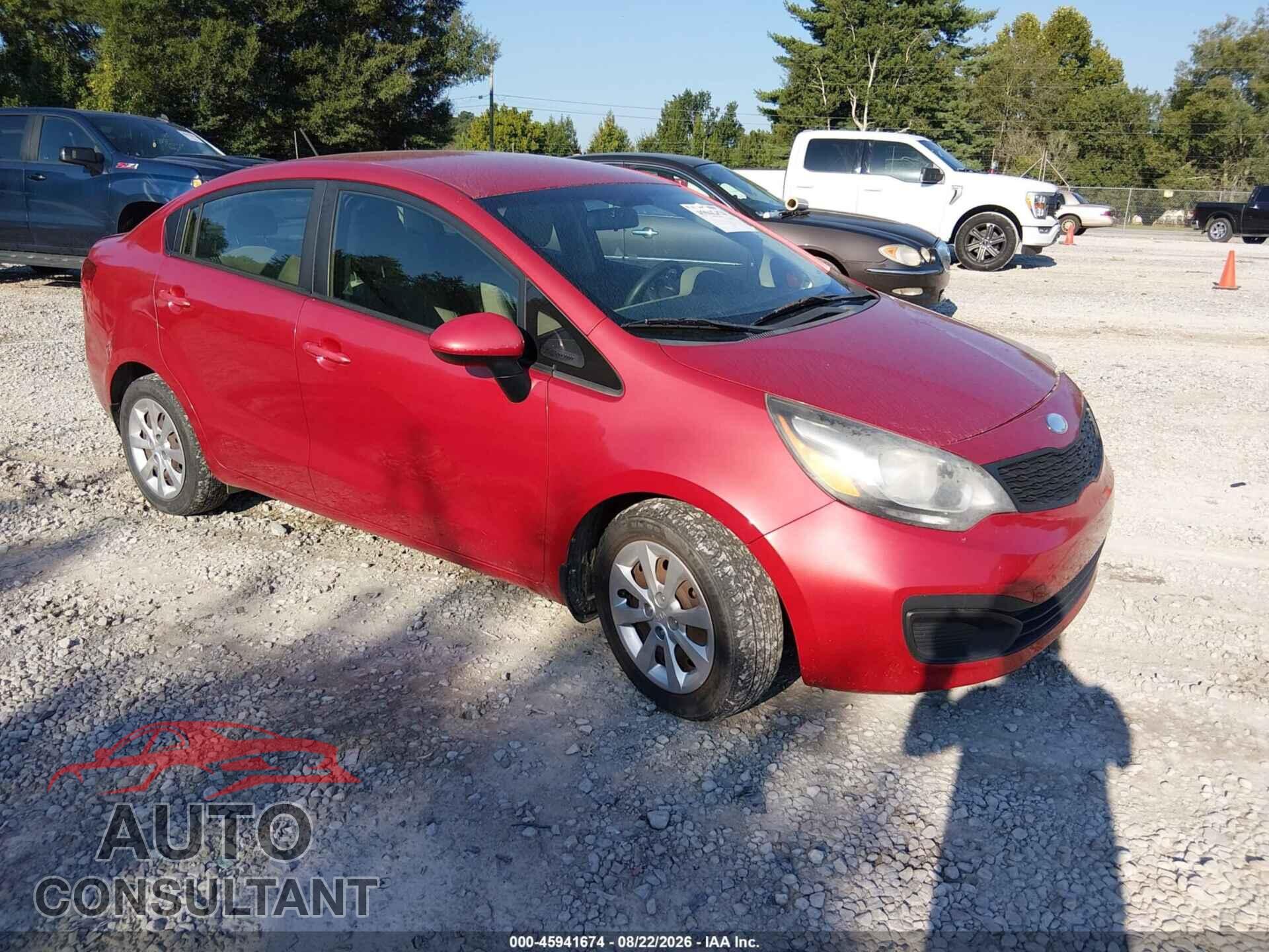 KIA RIO 2014 - KNADM4A34E6349816