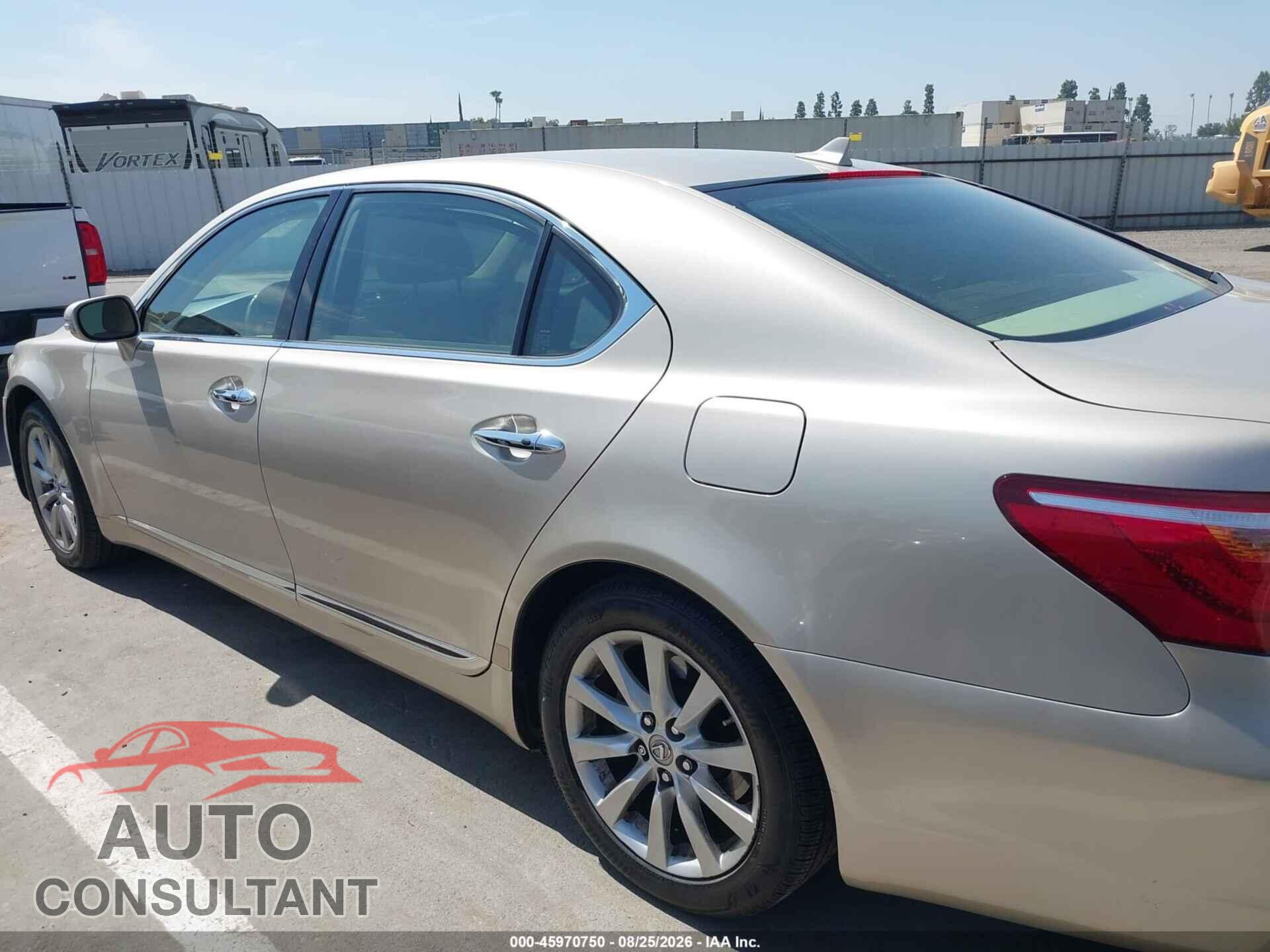 LEXUS LS 460 2010 - JTHGL5EFXA5040220