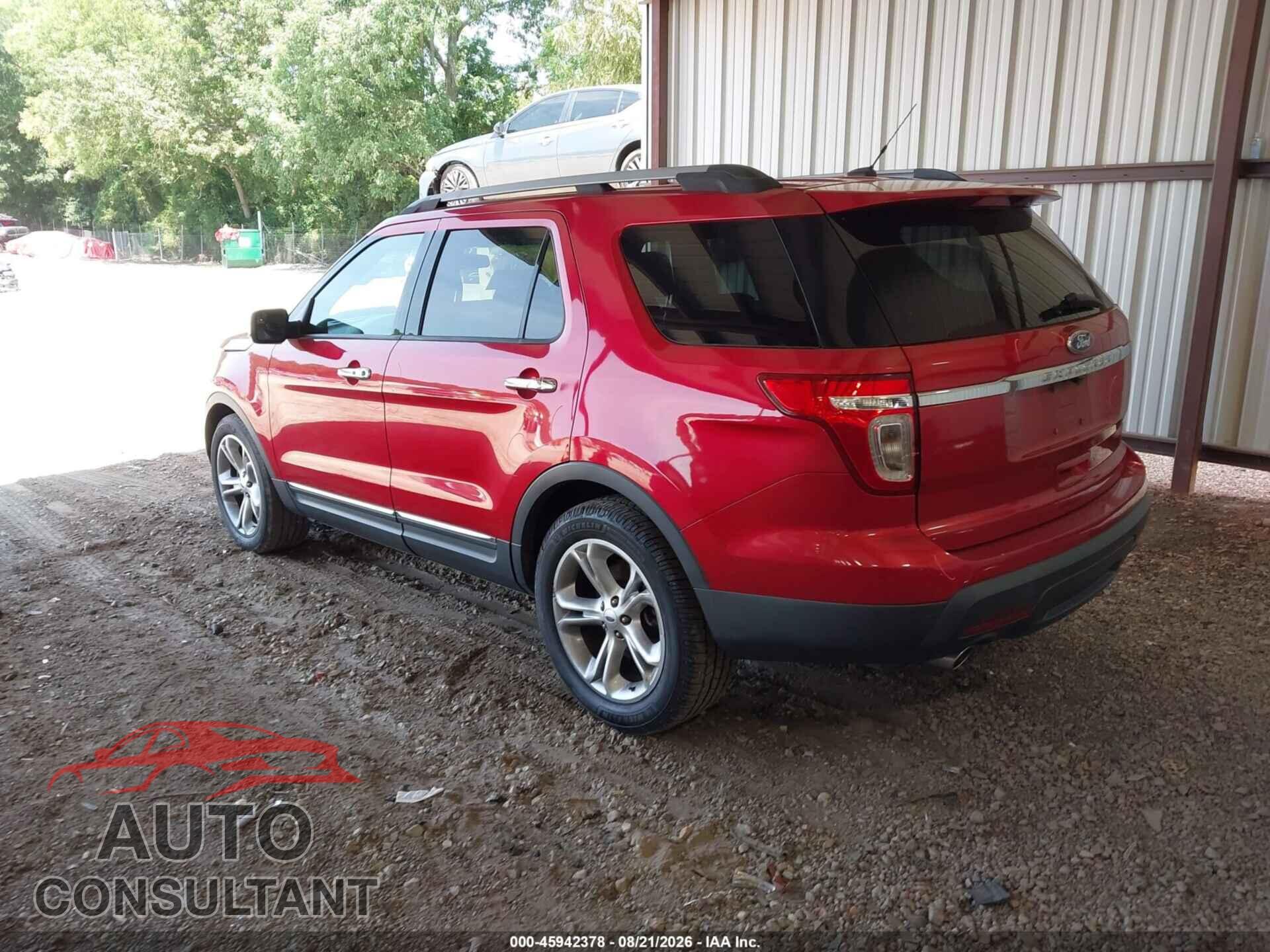 FORD EXPLORER 2012 - 1FMHK7F82CGA66625