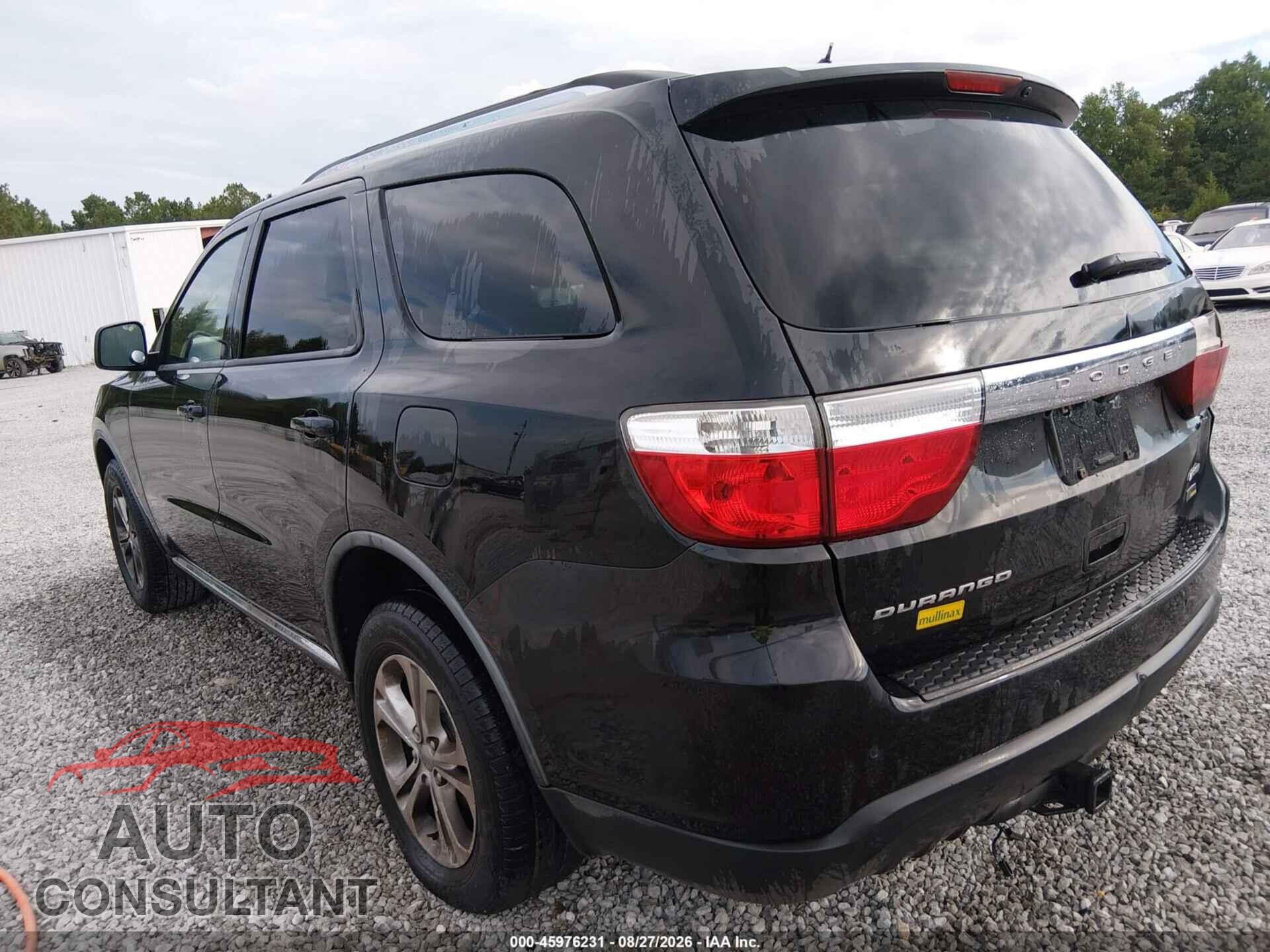 DODGE DURANGO 2012 - 1C4RDHDGXCC153540