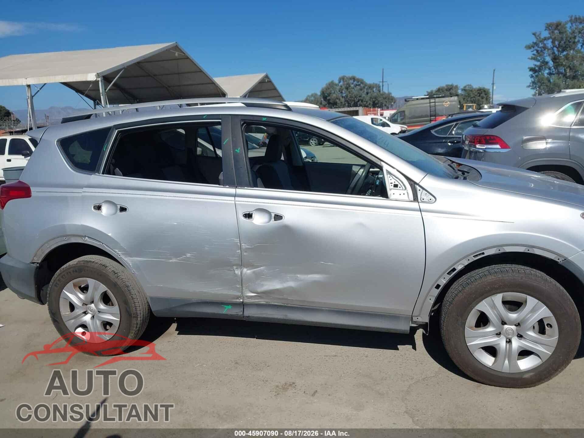 TOYOTA RAV4 2013 - 2T3ZFREV8DW005754
