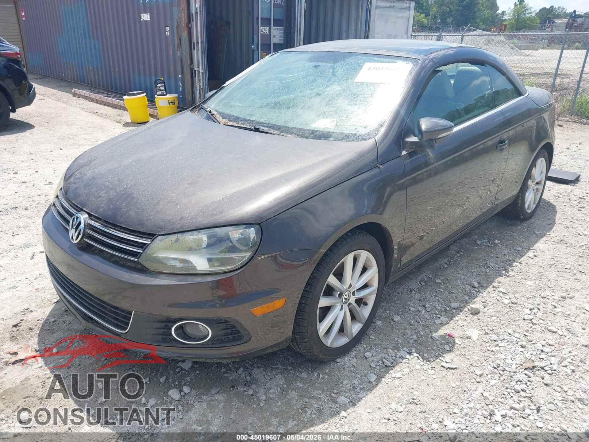 VOLKSWAGEN EOS 2012 - WVWBW7AH7CV009855