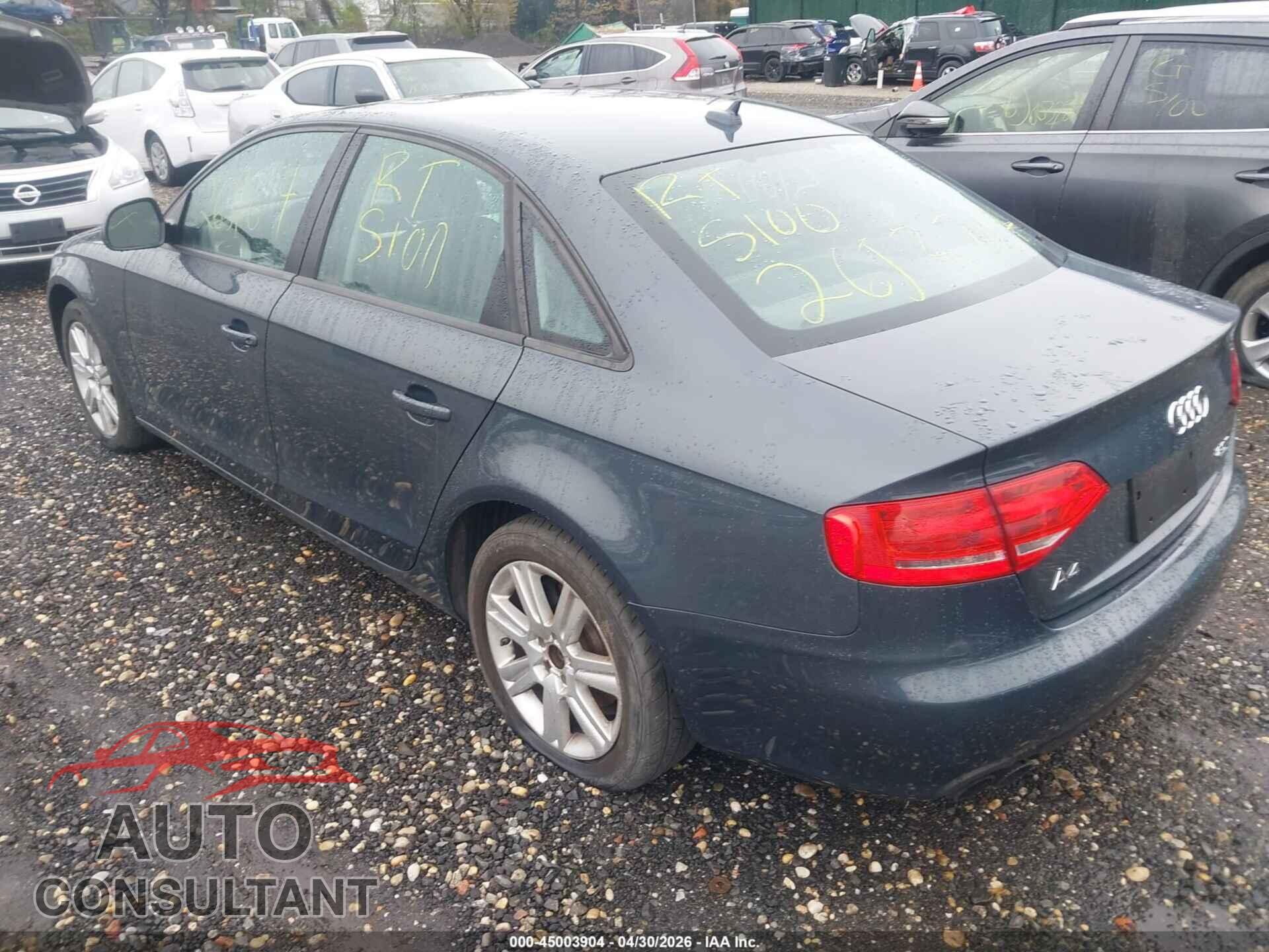 AUDI A4 2009 - WAULF78K59N059908