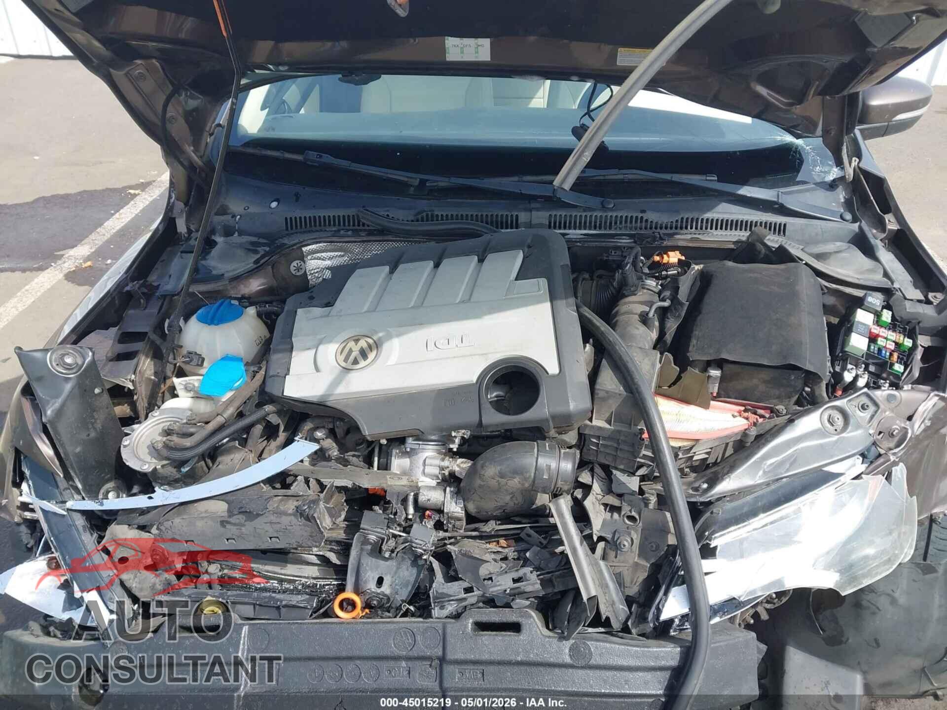 VOLKSWAGEN JETTA 2012 - 3VWLL7AJ3CM387839