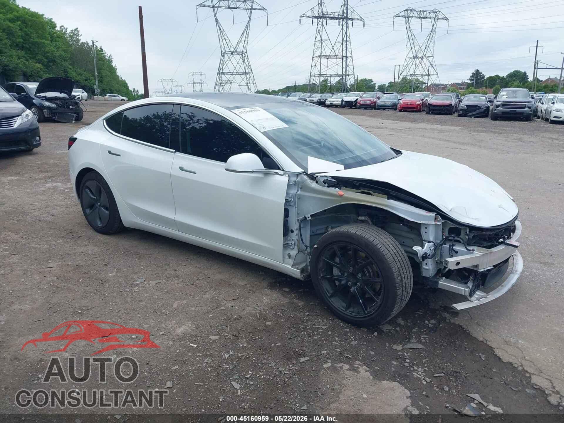 TESLA MODEL 3 2020 - 5YJ3E1EA0LF783641