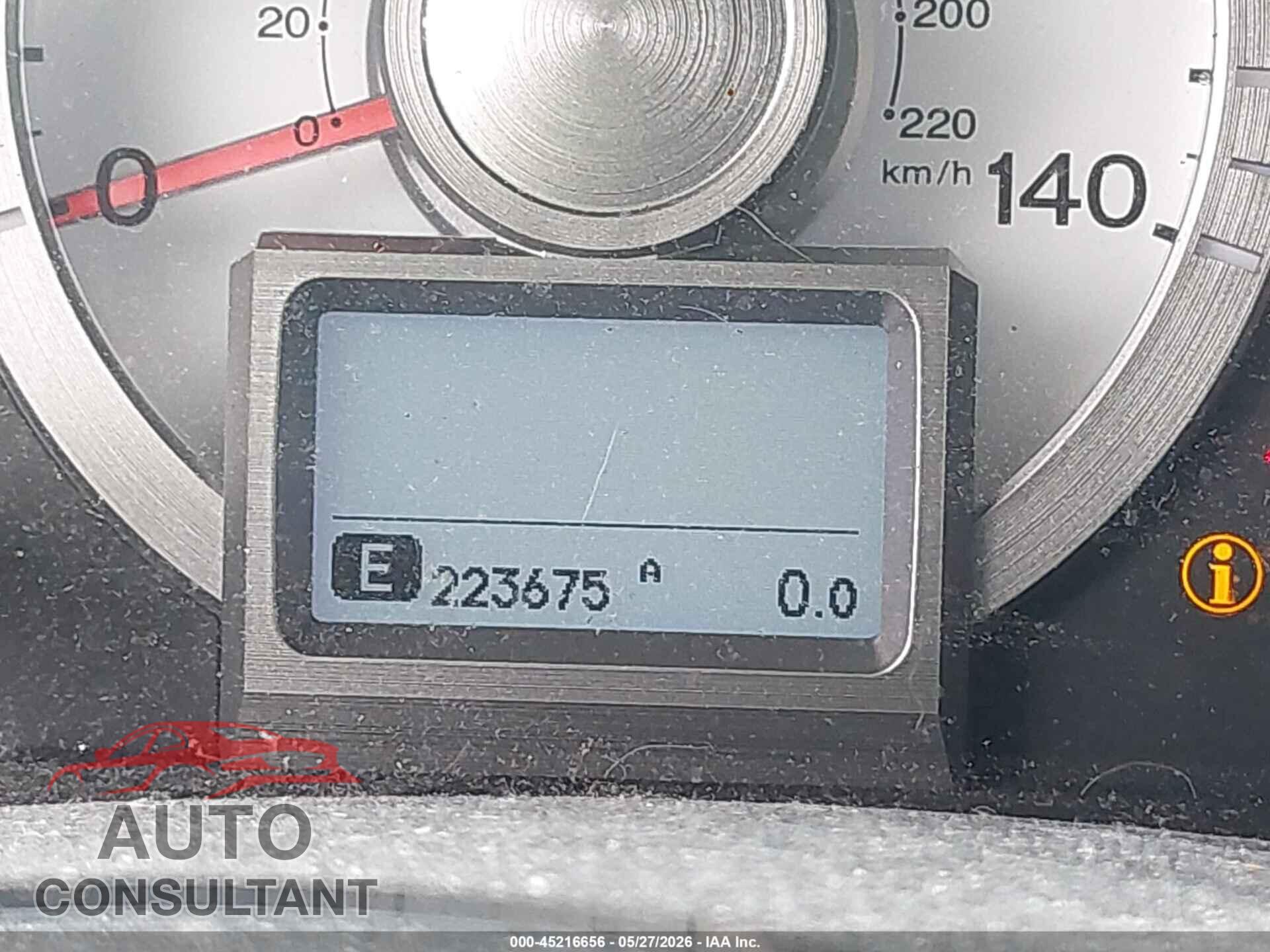 HONDA PILOT 2011 - 5FNYF3H75BB041197