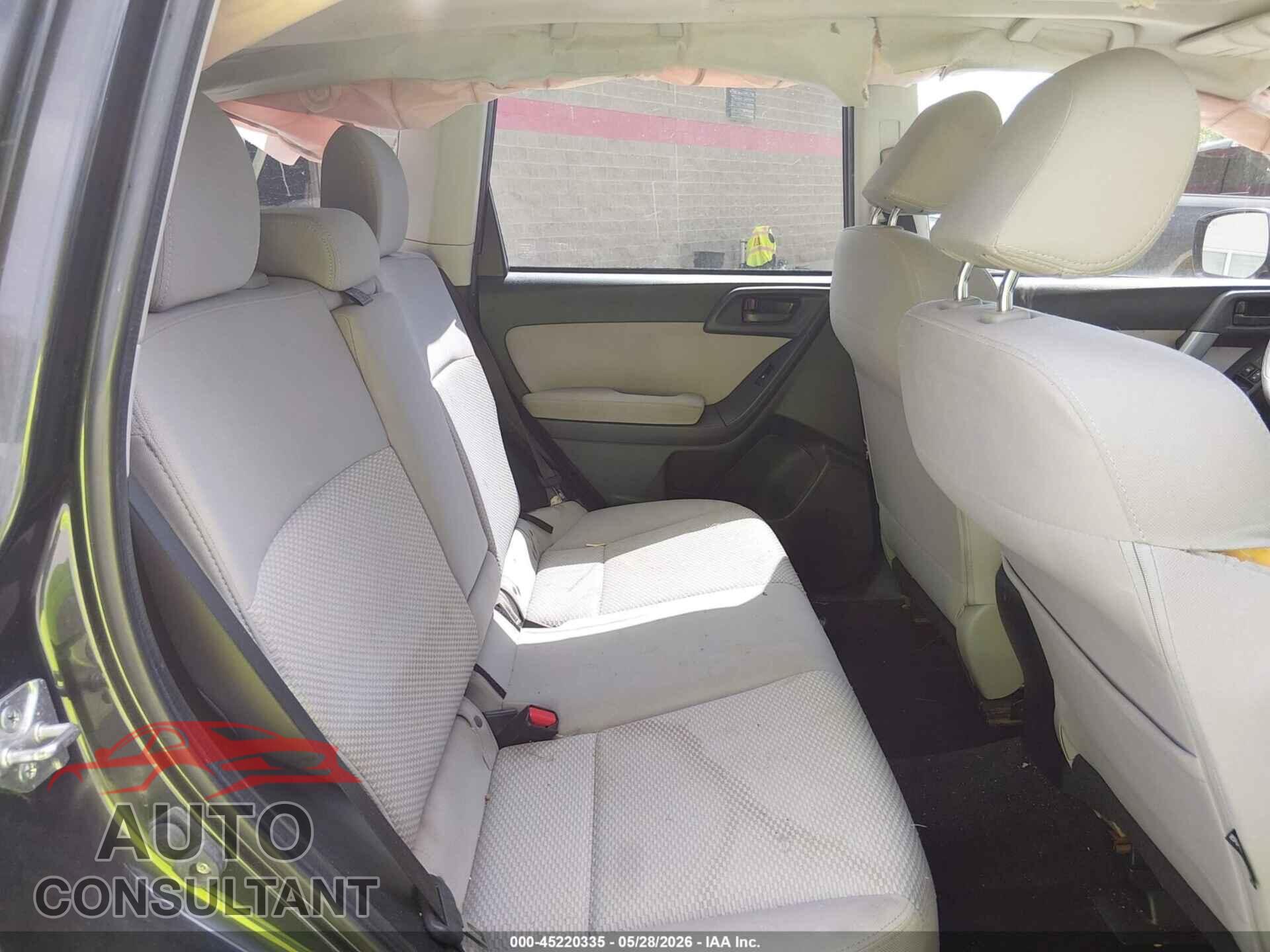 SUBARU FORESTER 2015 - JF2SJADC4FH556923