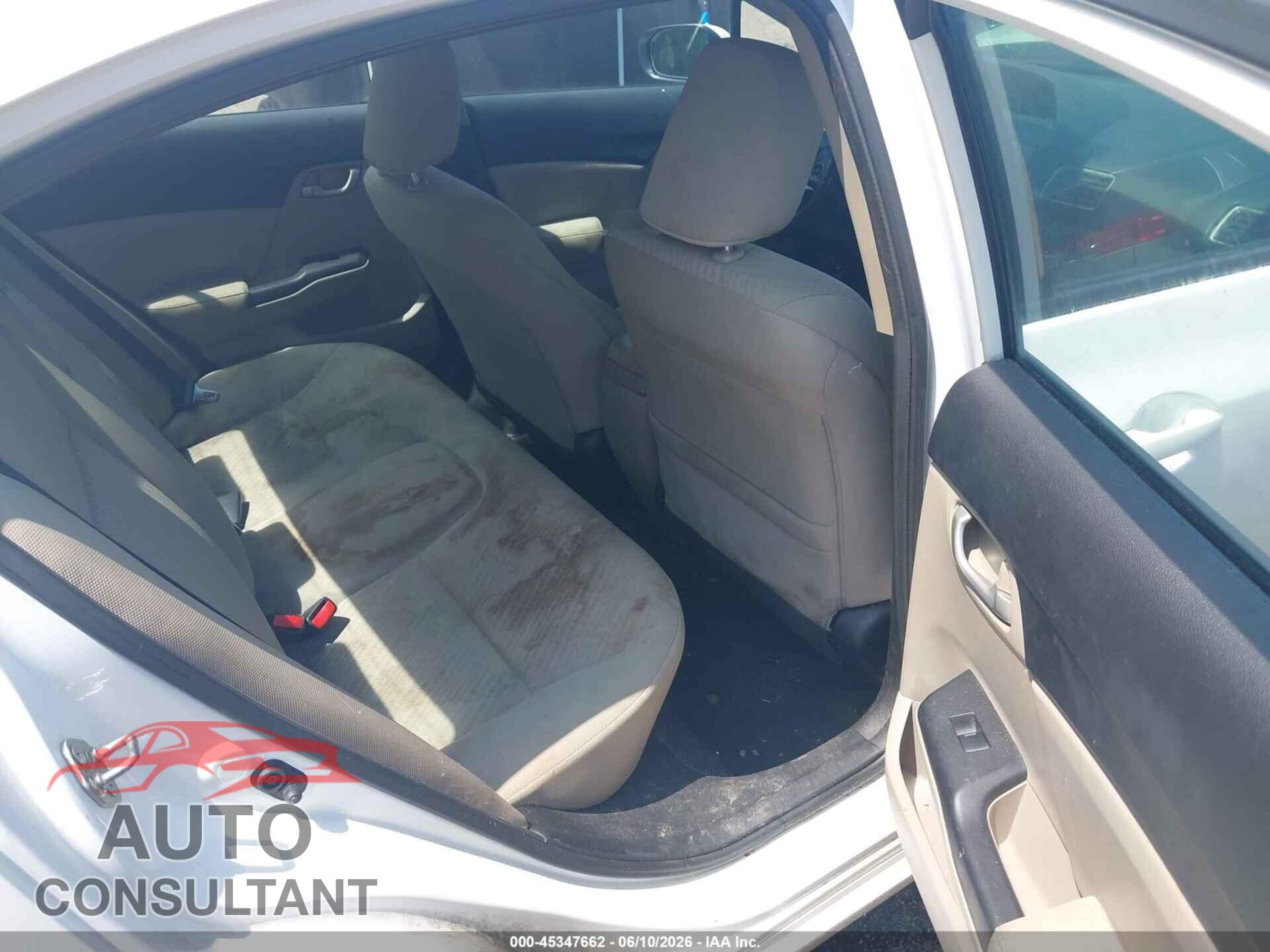 HONDA CIVIC 2014 - 19XFB2F58EE016898