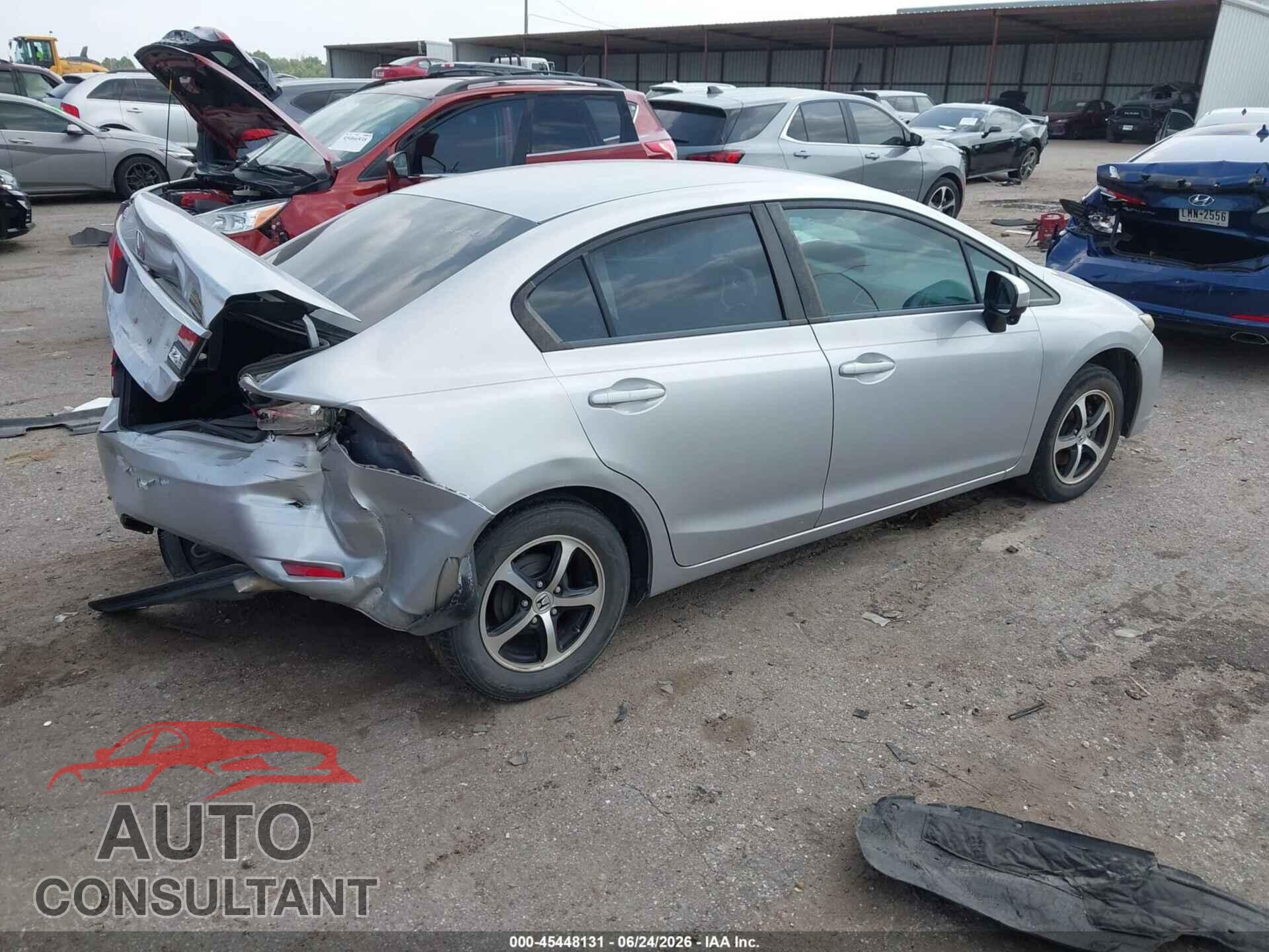 HONDA CIVIC 2015 - 19XFB2F70FE093185