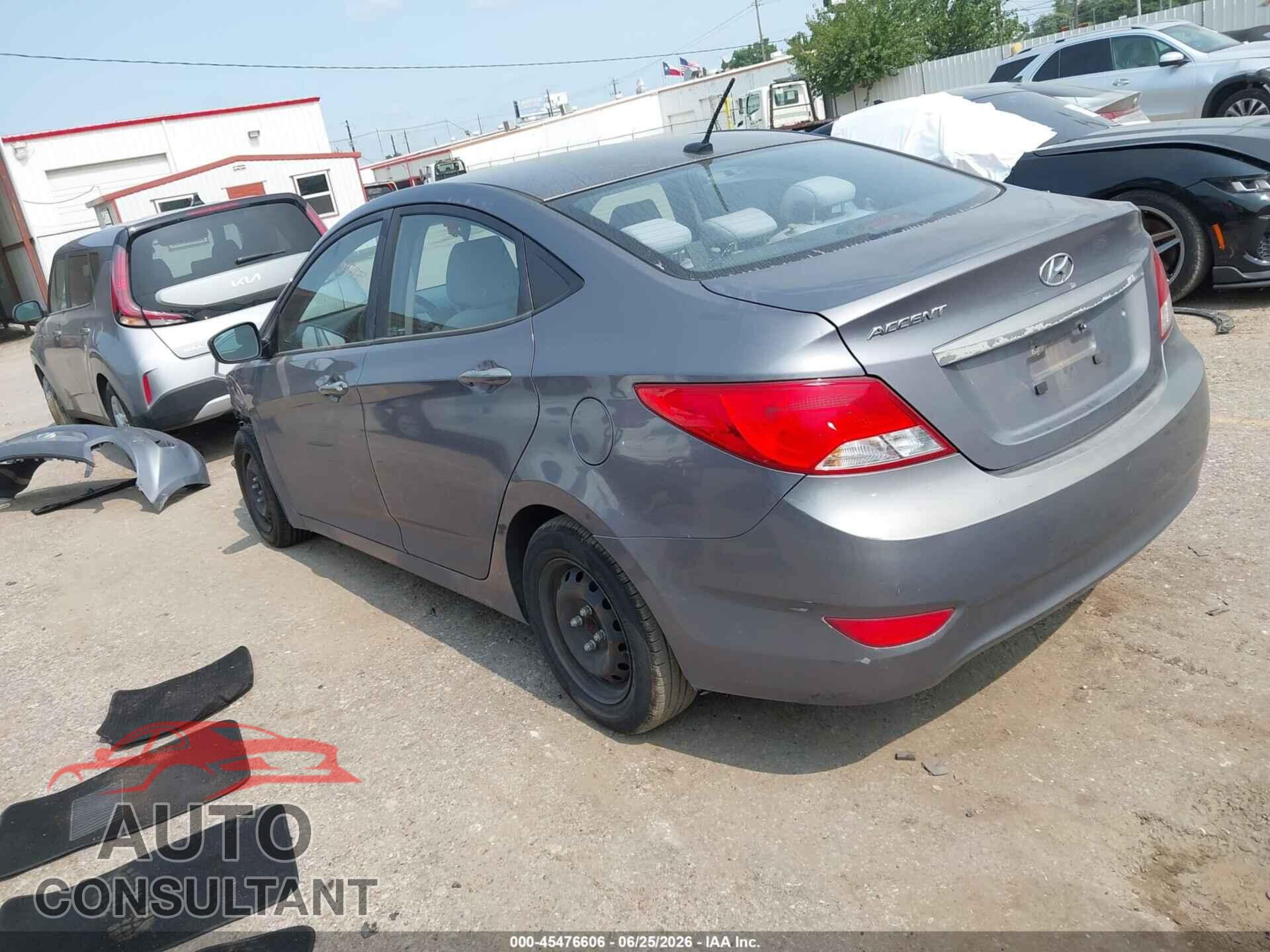 HYUNDAI ACCENT 2016 - KMHCT4AE5GU082909