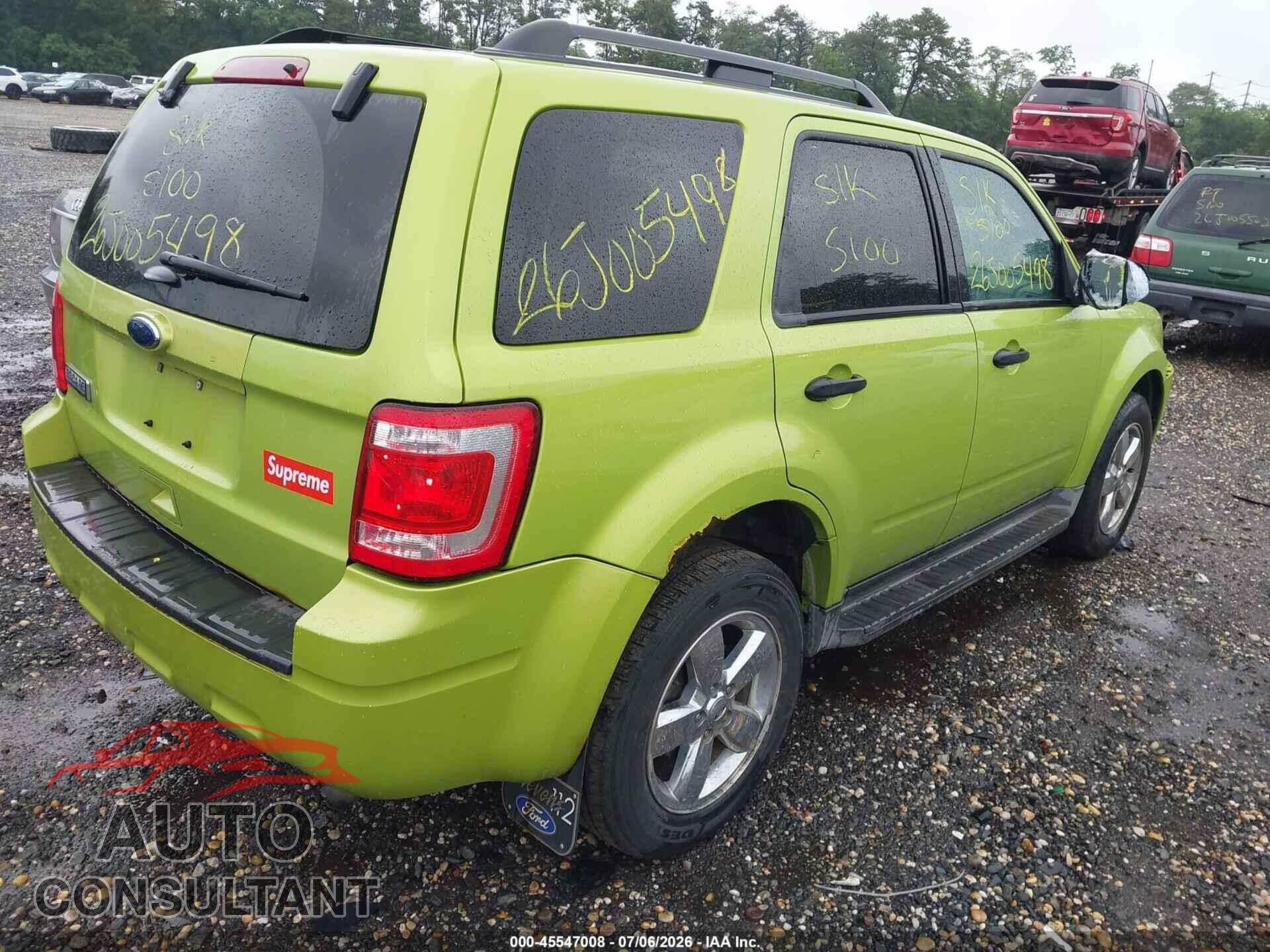 FORD ESCAPE 2011 - 1FMCU9D70BKB28271