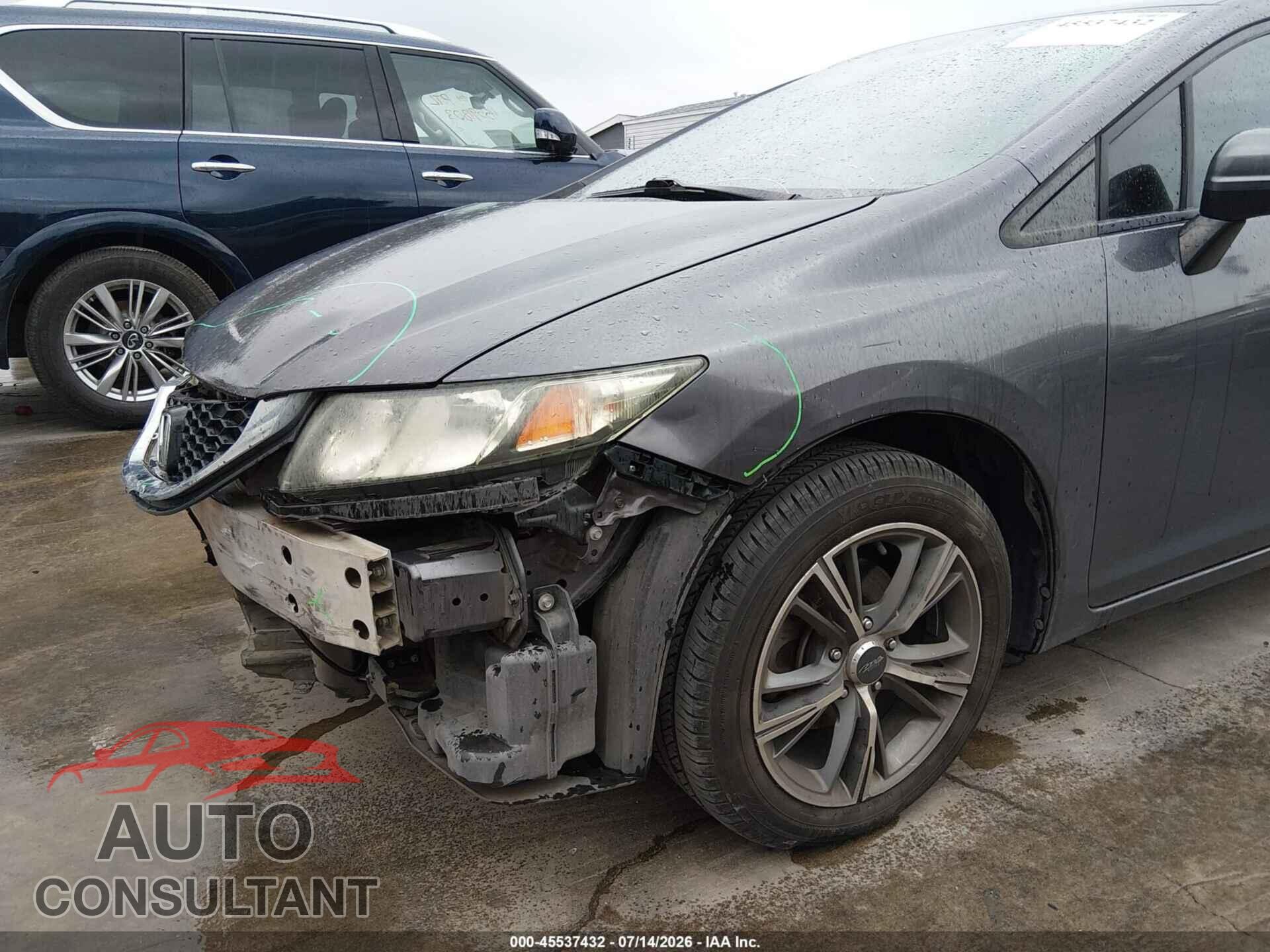 HONDA CIVIC 2014 - 2HGFB2F51EH533658