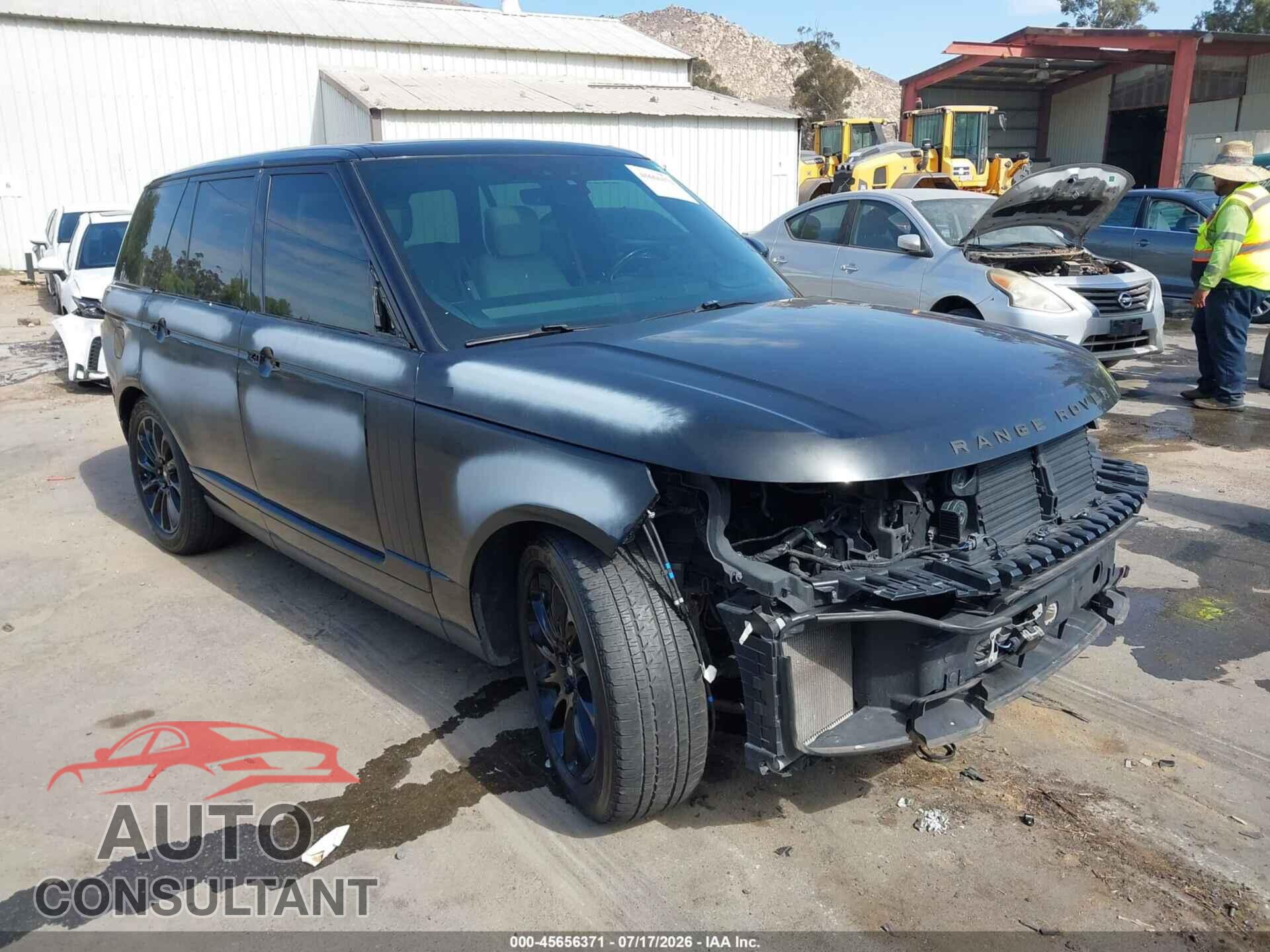 LAND ROVER RANGE ROVER 2019 - SALGS2RK3KA531028