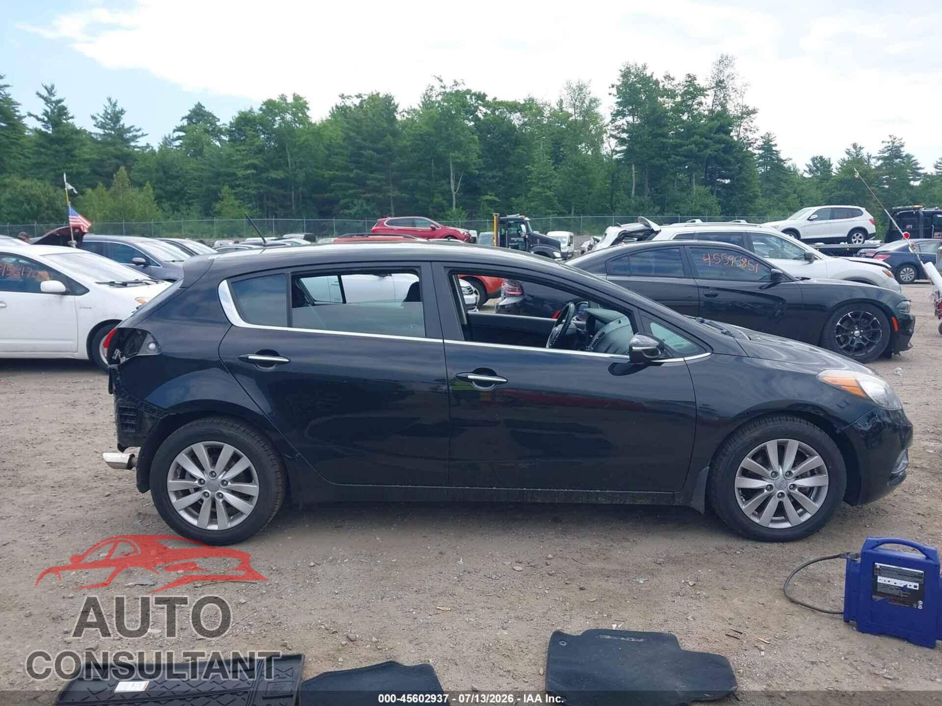 KIA FORTE 2014 - KNAFX5A83E5156404