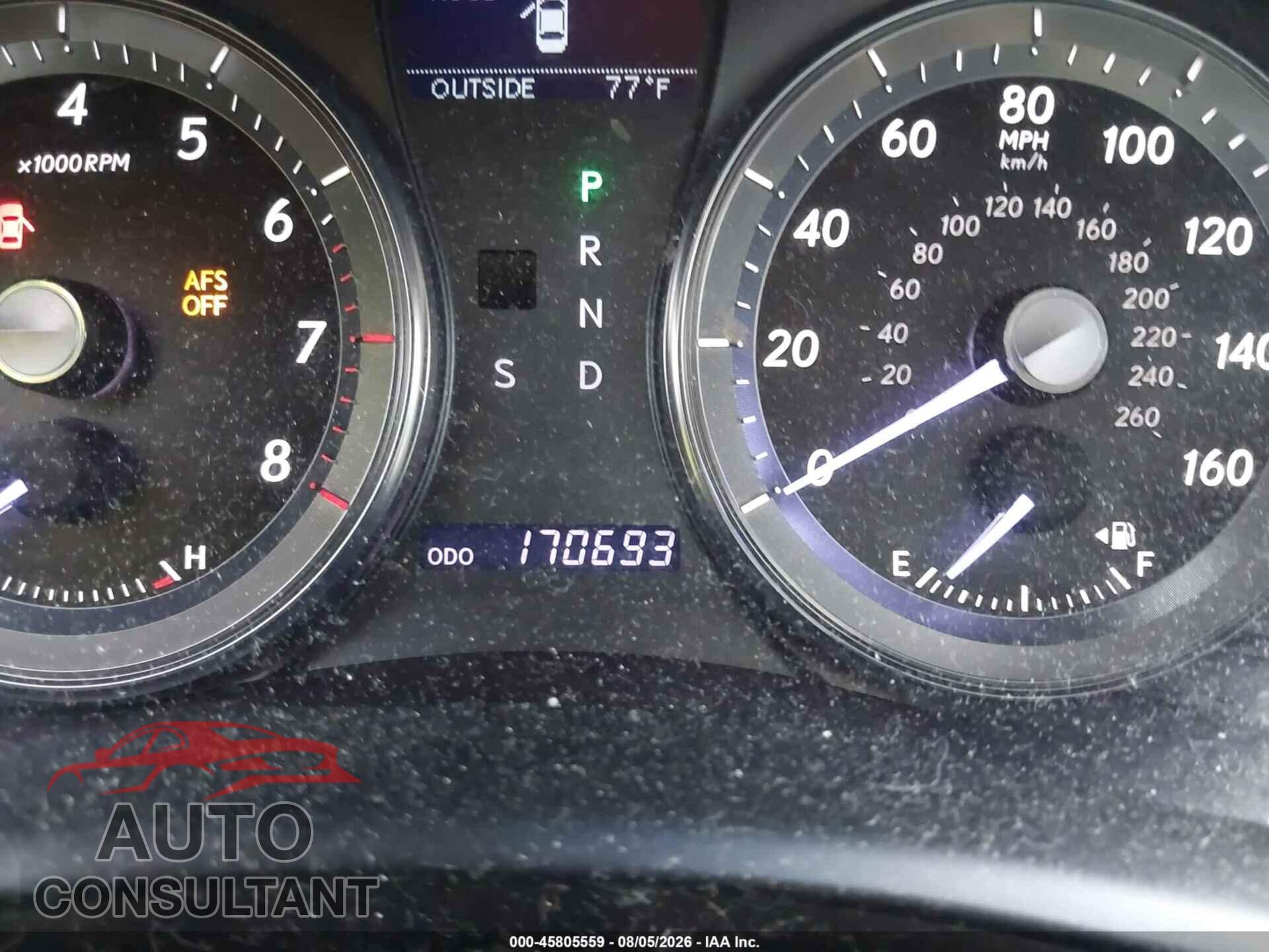 LEXUS ES 350 2010 - JTHBK1EG0A2390908