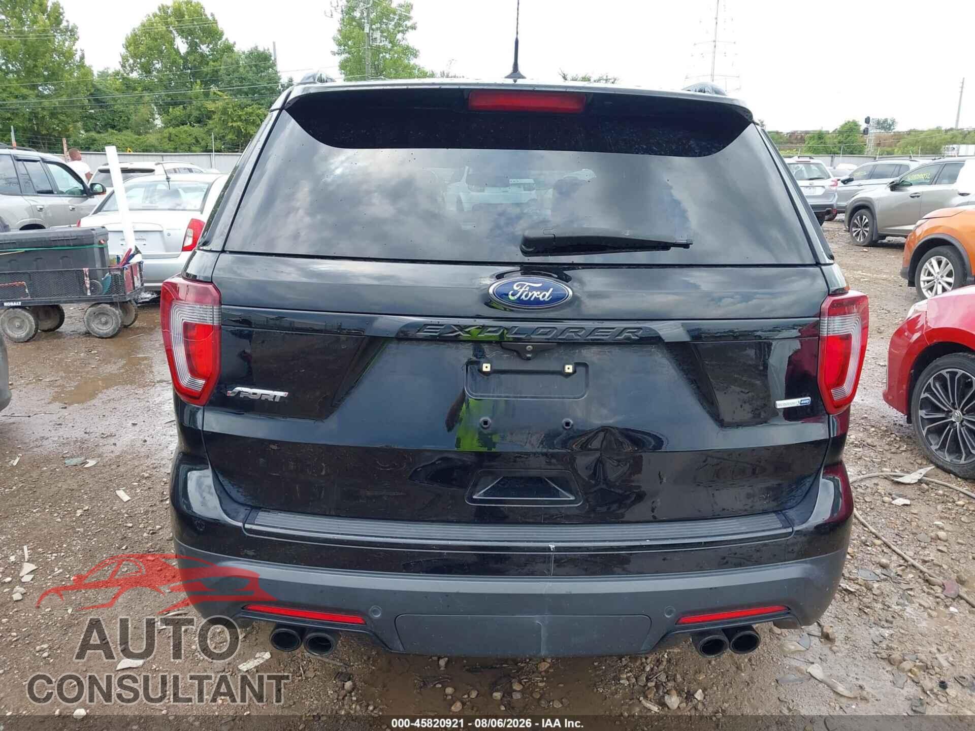 FORD EXPLORER 2018 - 1FM5K8GT3JGC46138