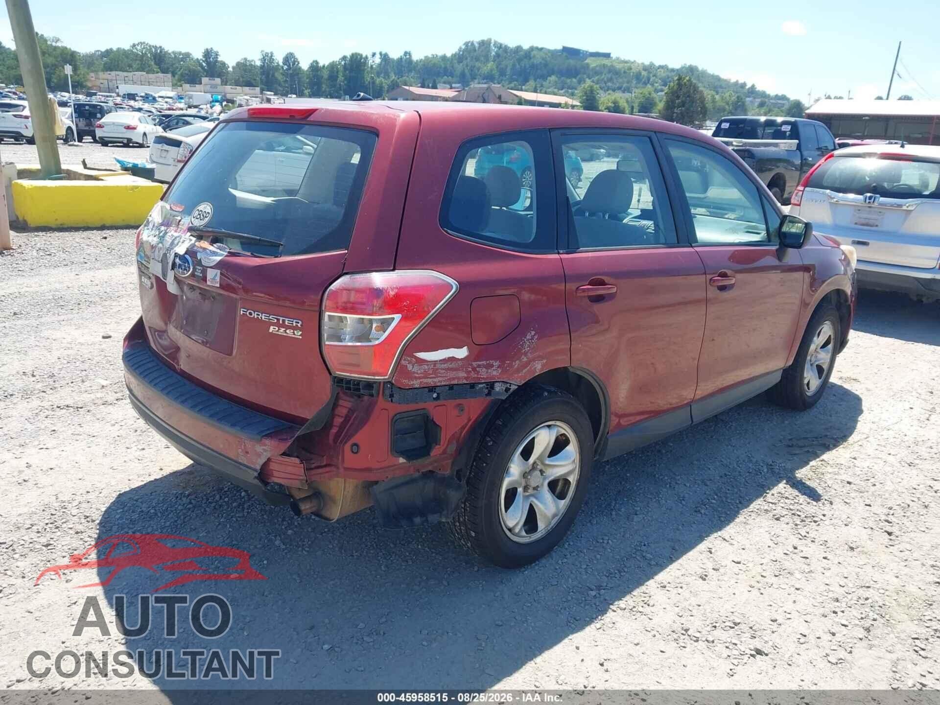 SUBARU FORESTER 2014 - JF2SJAAC2EG462984