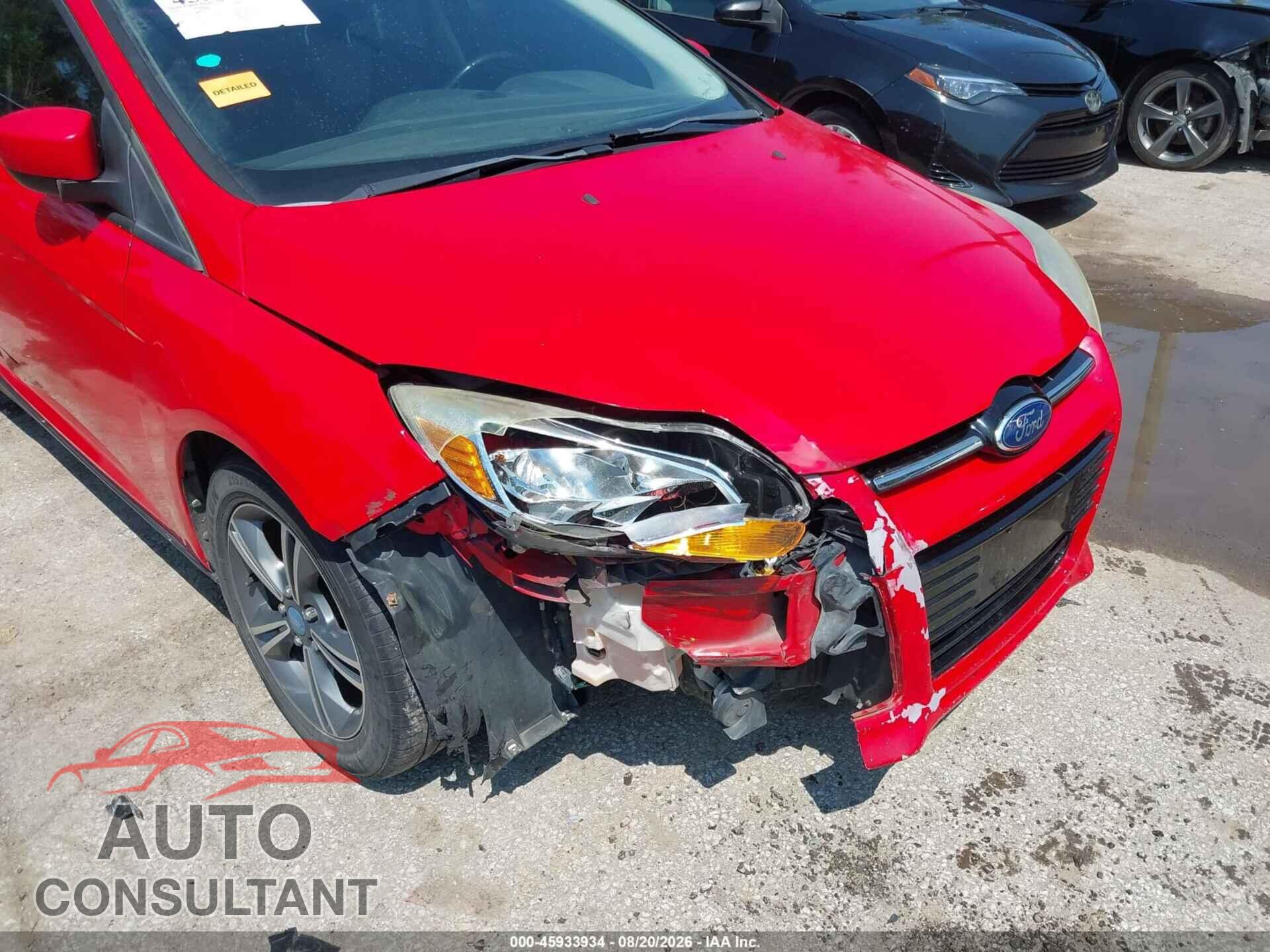 FORD FOCUS 2012 - 1FAHP3F29CL312108