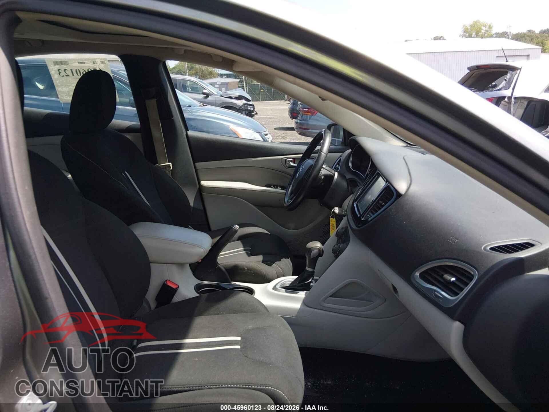 DODGE DART 2013 - 1C3CDFBA3DD345875