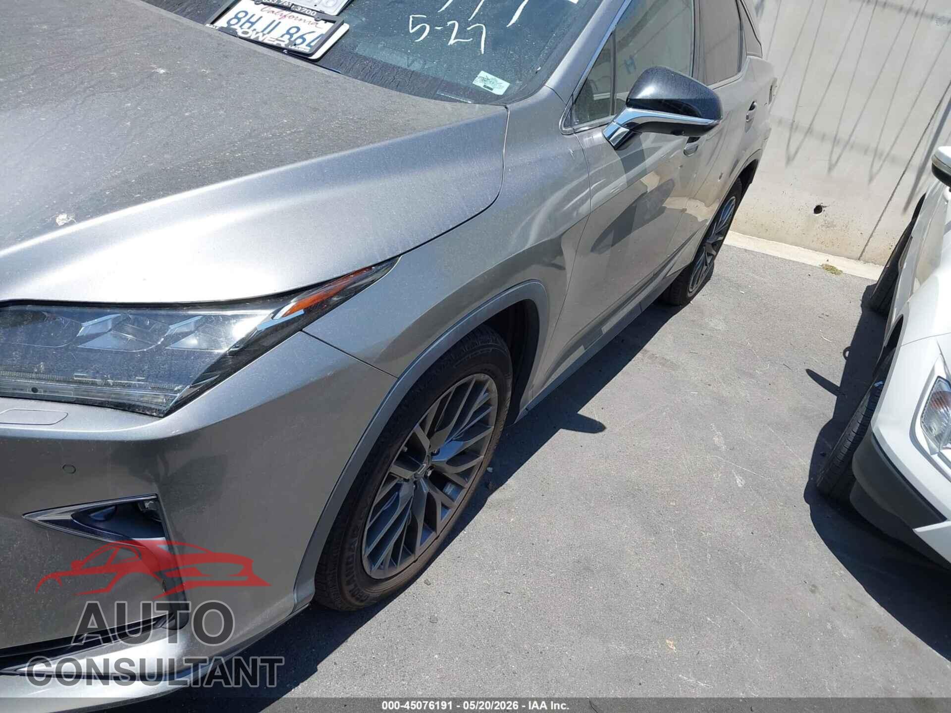 LEXUS RX 350 2019 - 2T2BZMCA2KC180807
