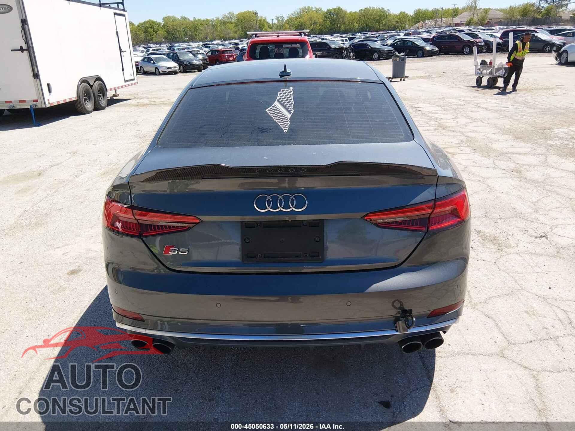 AUDI S5 2018 - WAUR4AF51JA002482