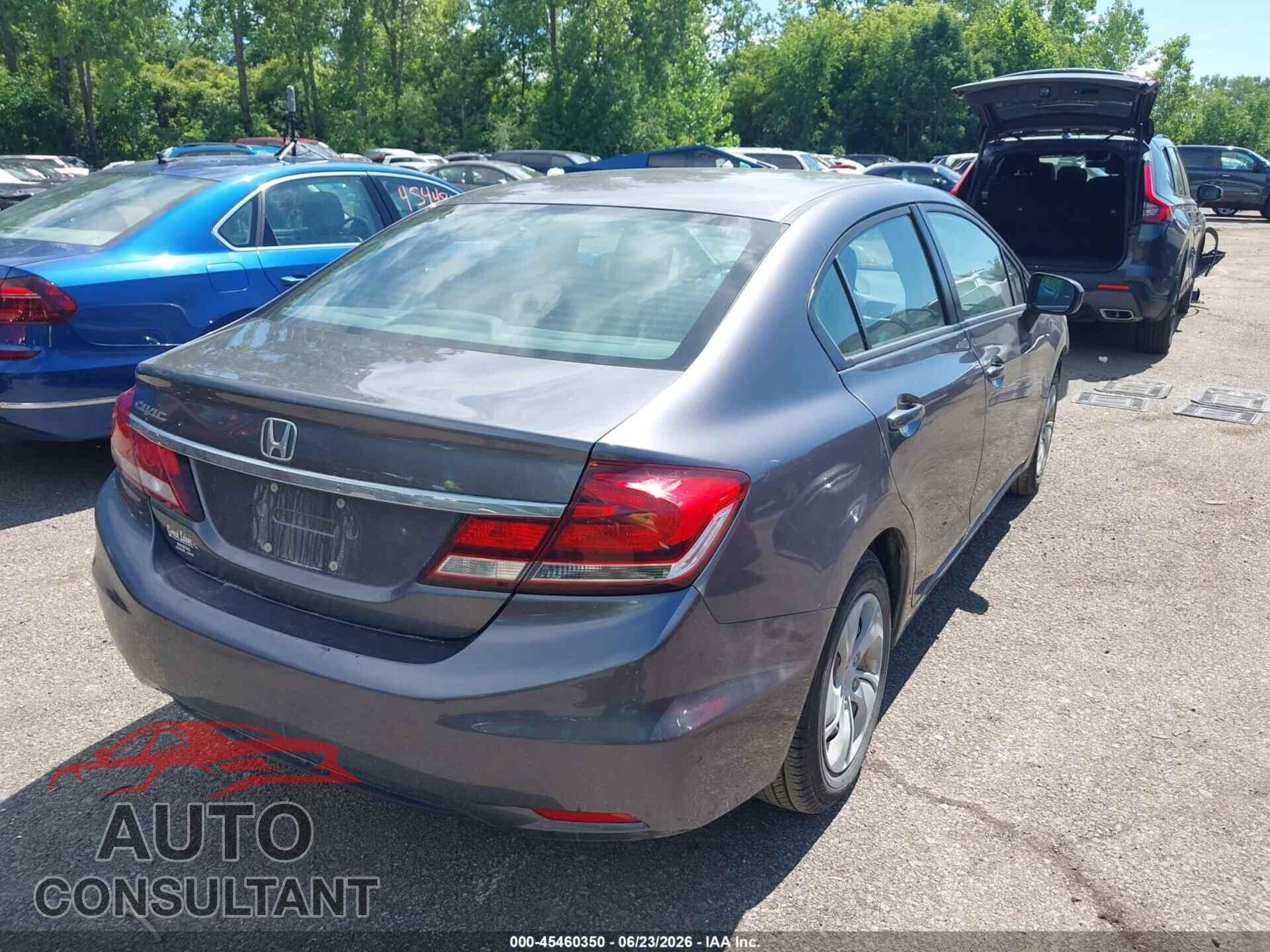 HONDA CIVIC 2014 - 2HGFB2F59EH540695