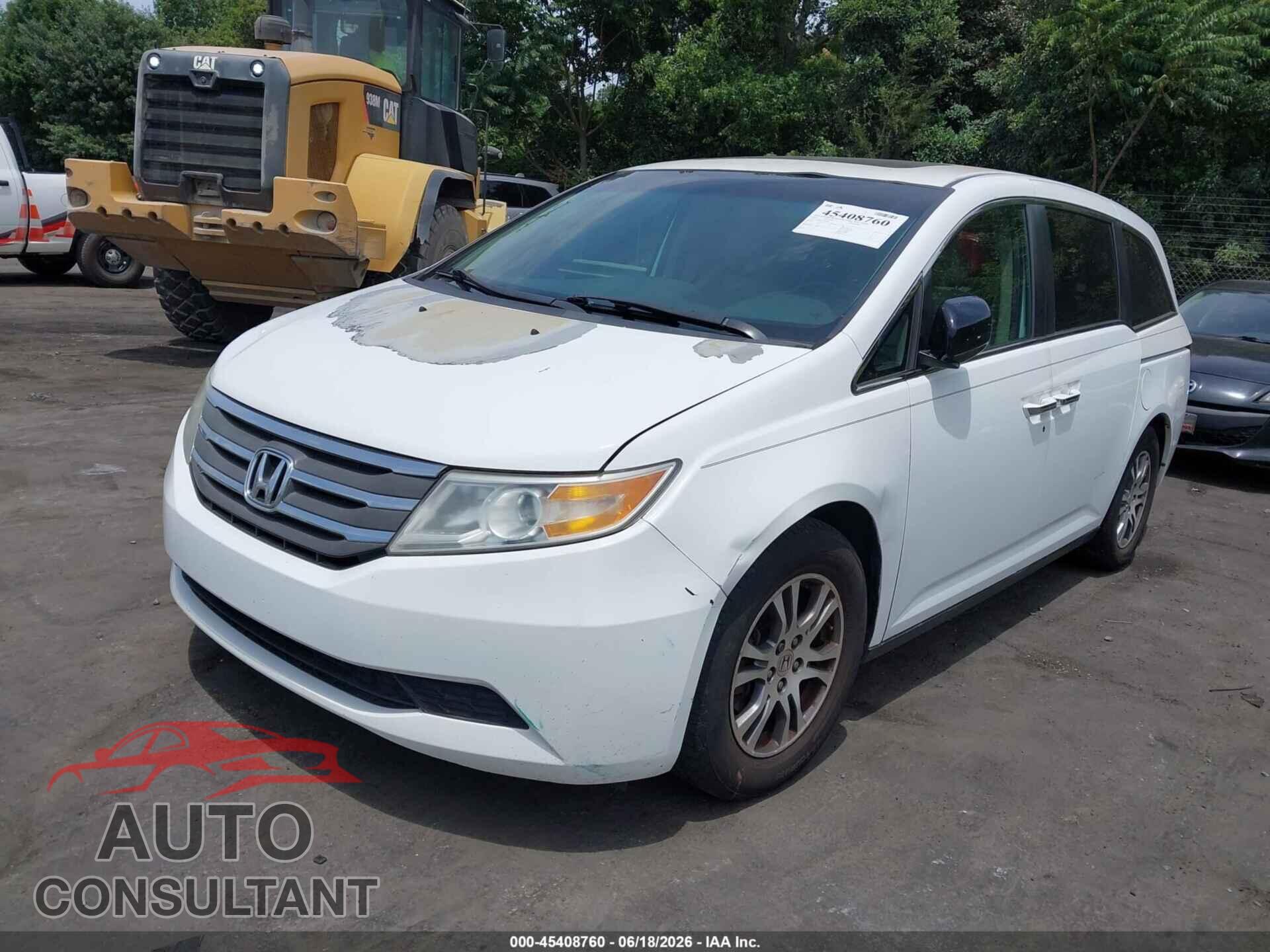 HONDA ODYSSEY 2012 - 5FNRL5H62CB028604