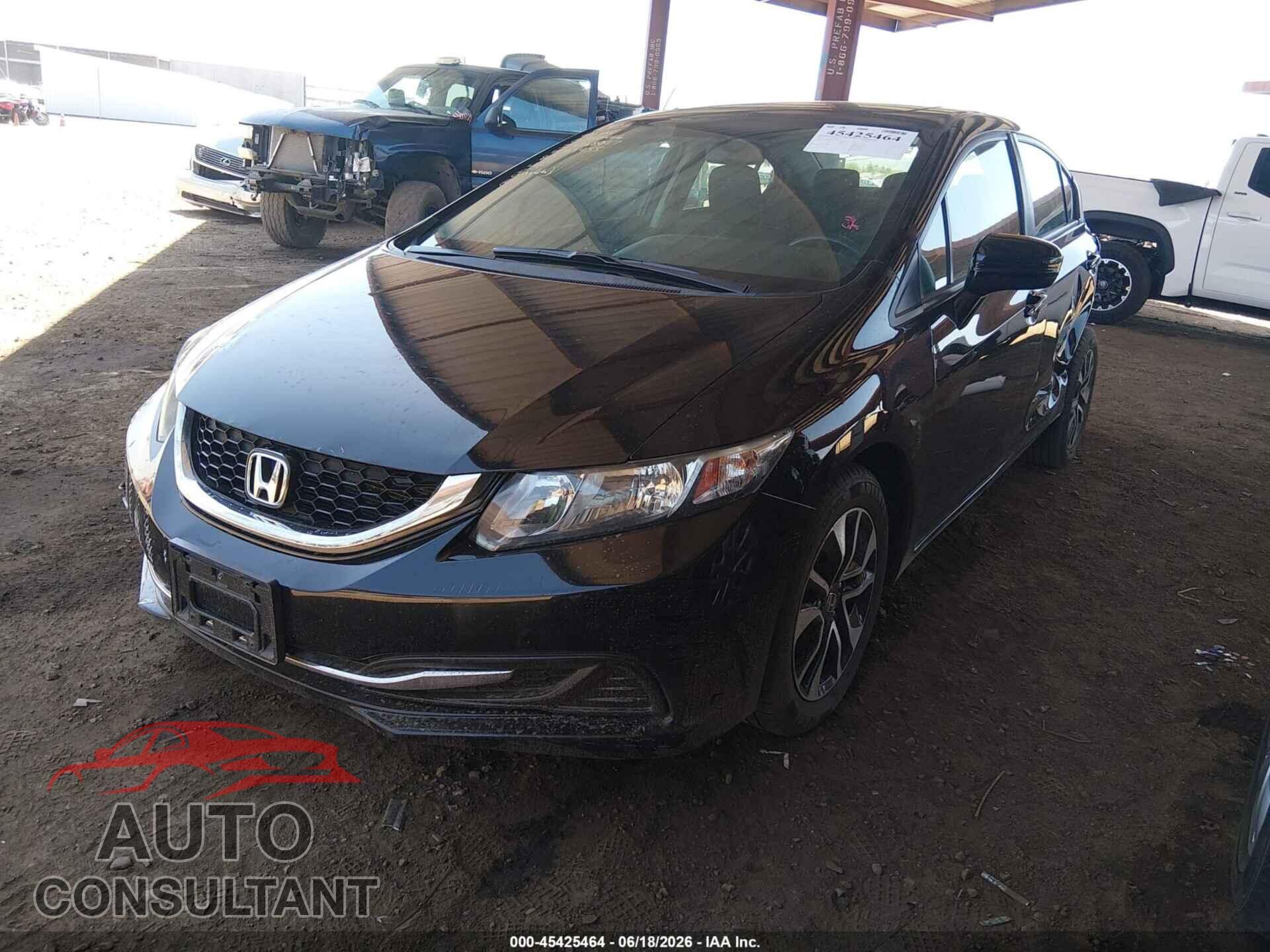 HONDA CIVIC 2015 - 19XFB2F88FE117435