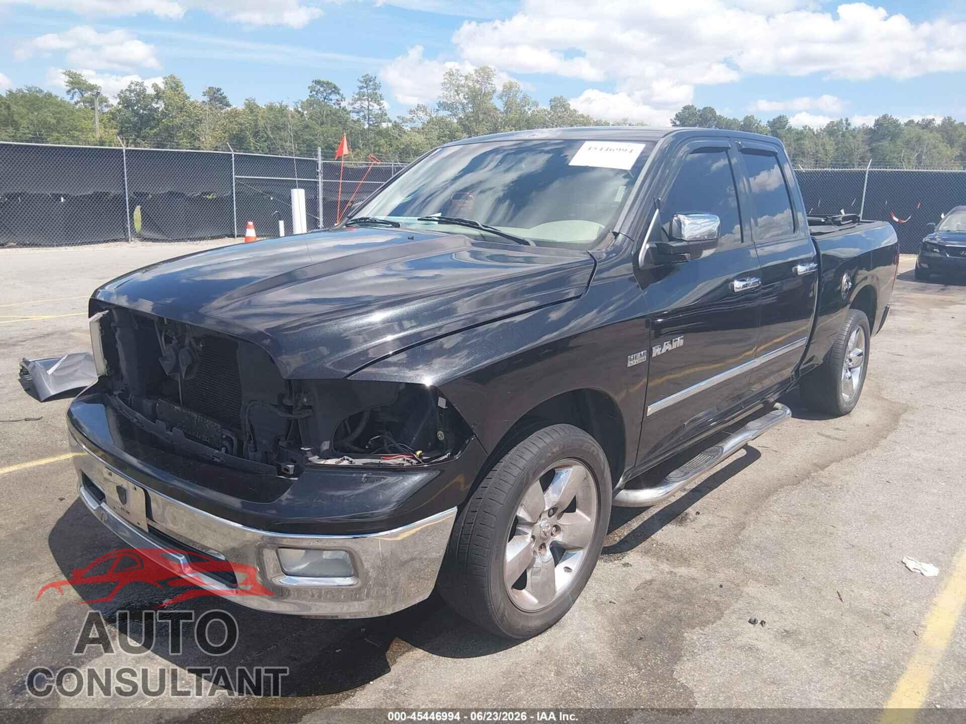 DODGE RAM 1500 2010 - 1D7RB1GT9AS237654