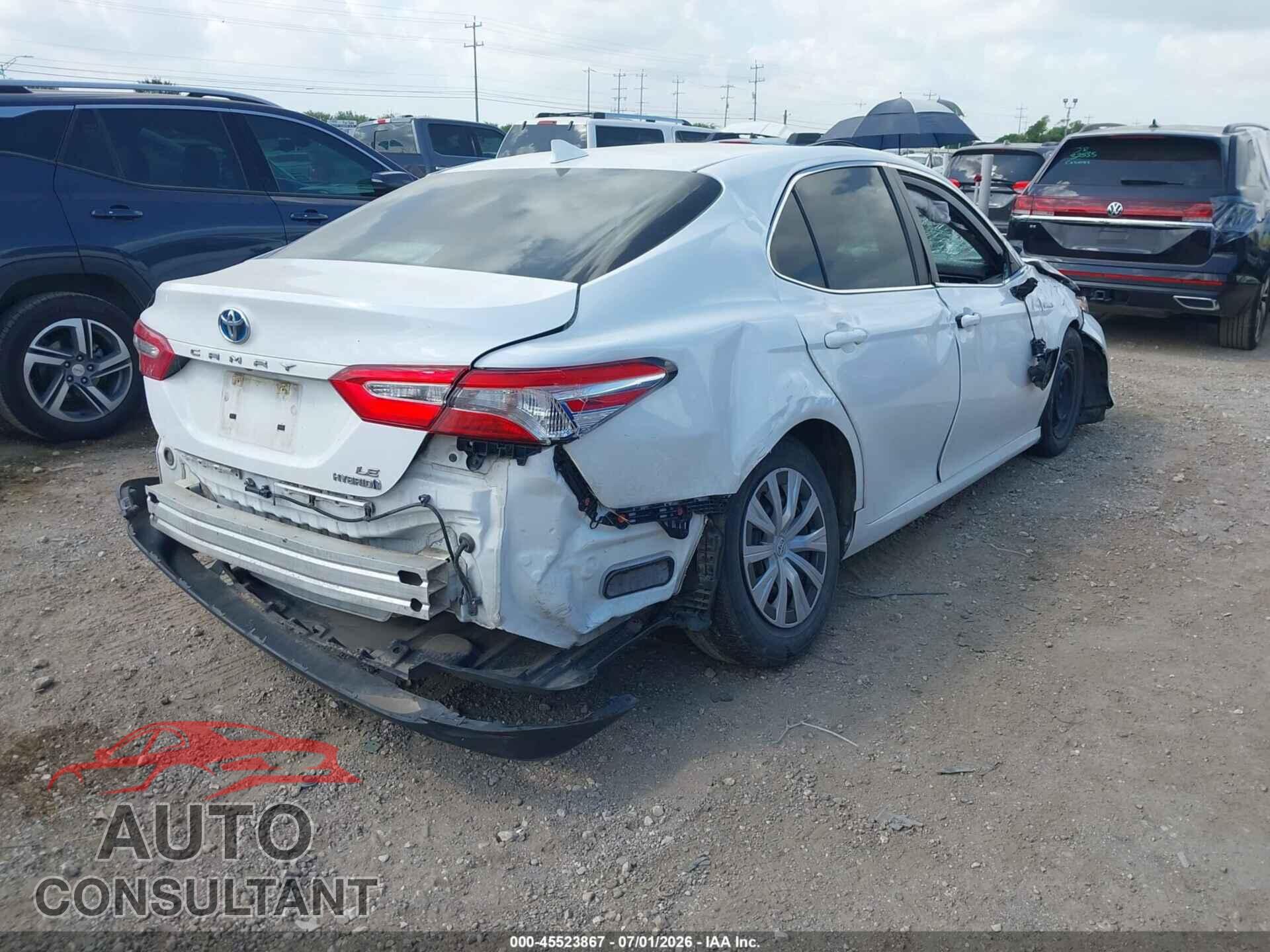 TOYOTA CAMRY 2020 - 4T1C31AK9LU525819