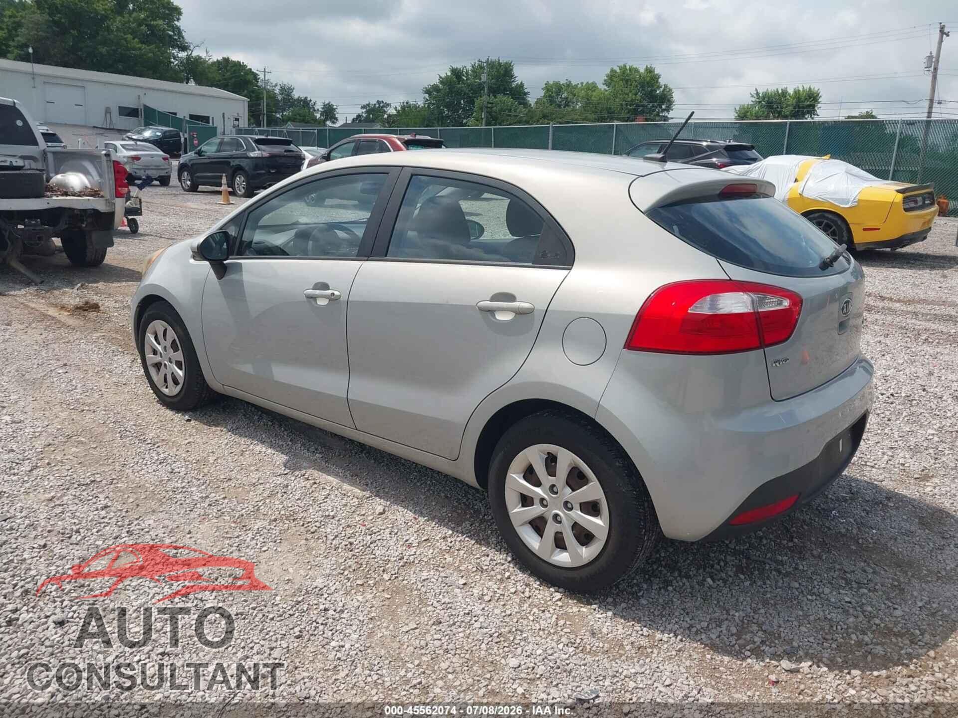 KIA RIO5 2012 - KNADN5A31C6011810