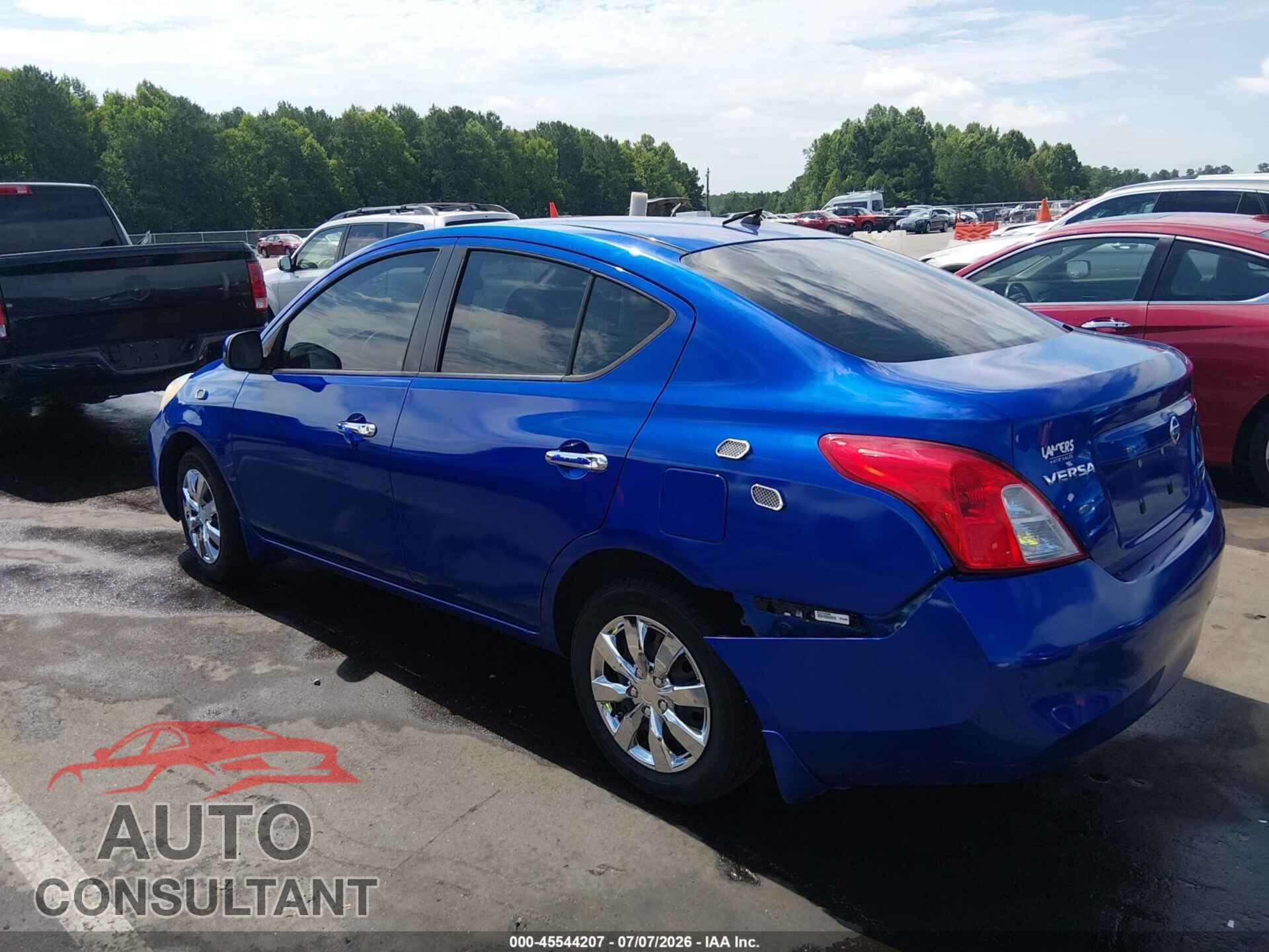 NISSAN VERSA 2012 - 3N1CN7AP4CL911929