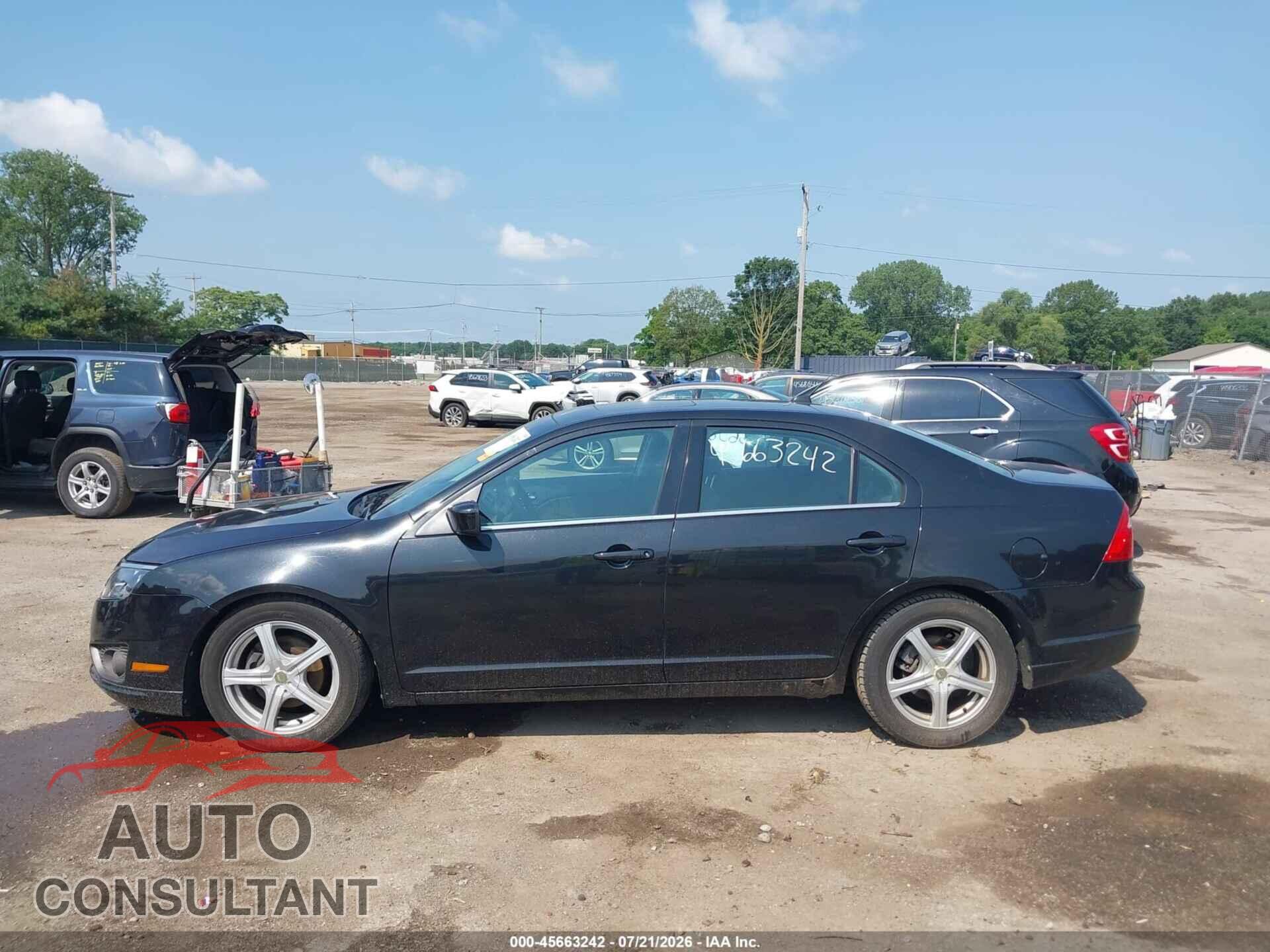 FORD FUSION 2011 - 3FAHP0HA0BR284539