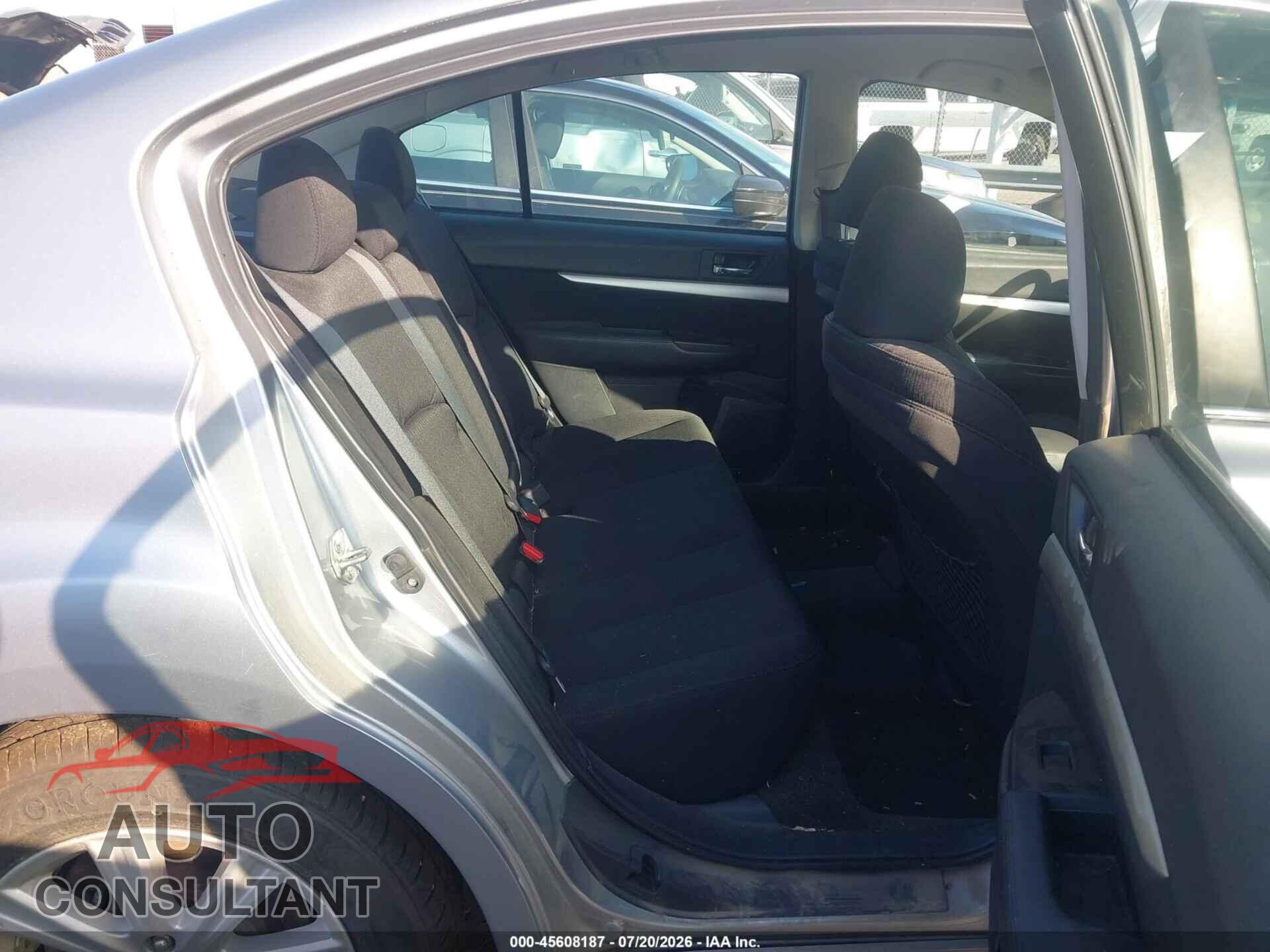 SUBARU LEGACY 2012 - 4S3BMCB60C3005069